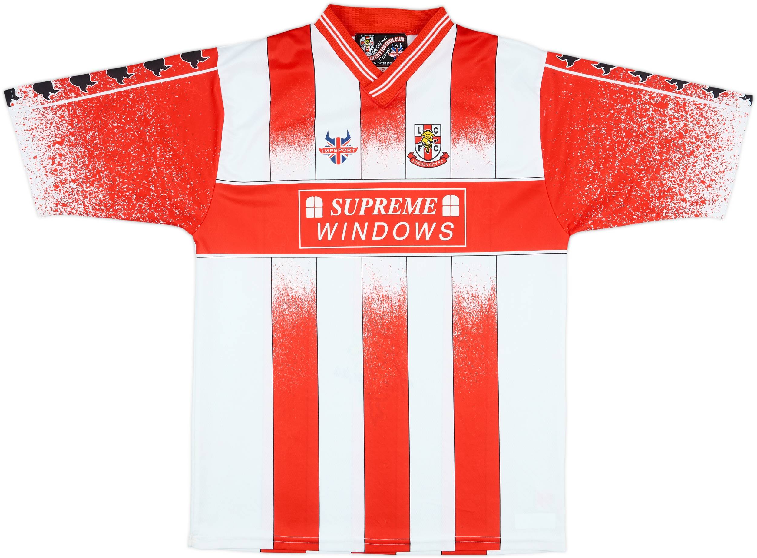 2001-02 Lincoln City Women's Match Issue Home Shirt #4