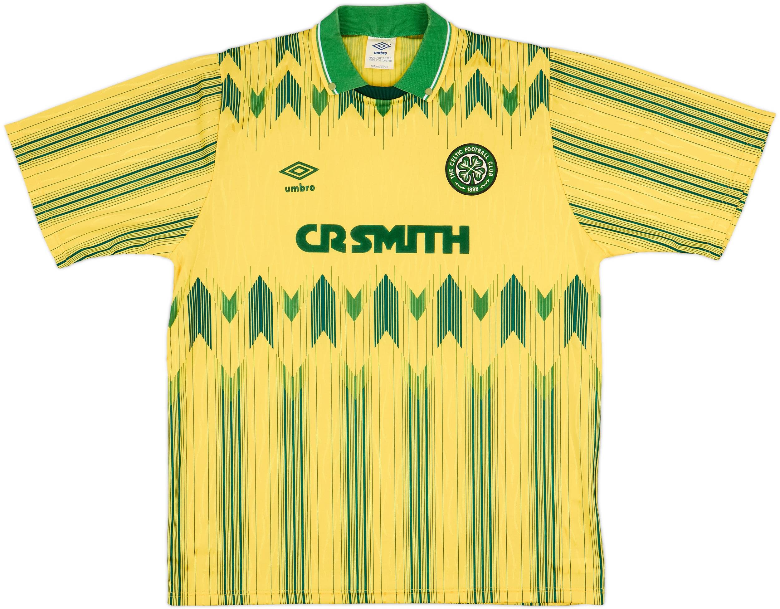 1989-91 Celtic Away Shirt - 9/10 - (L)