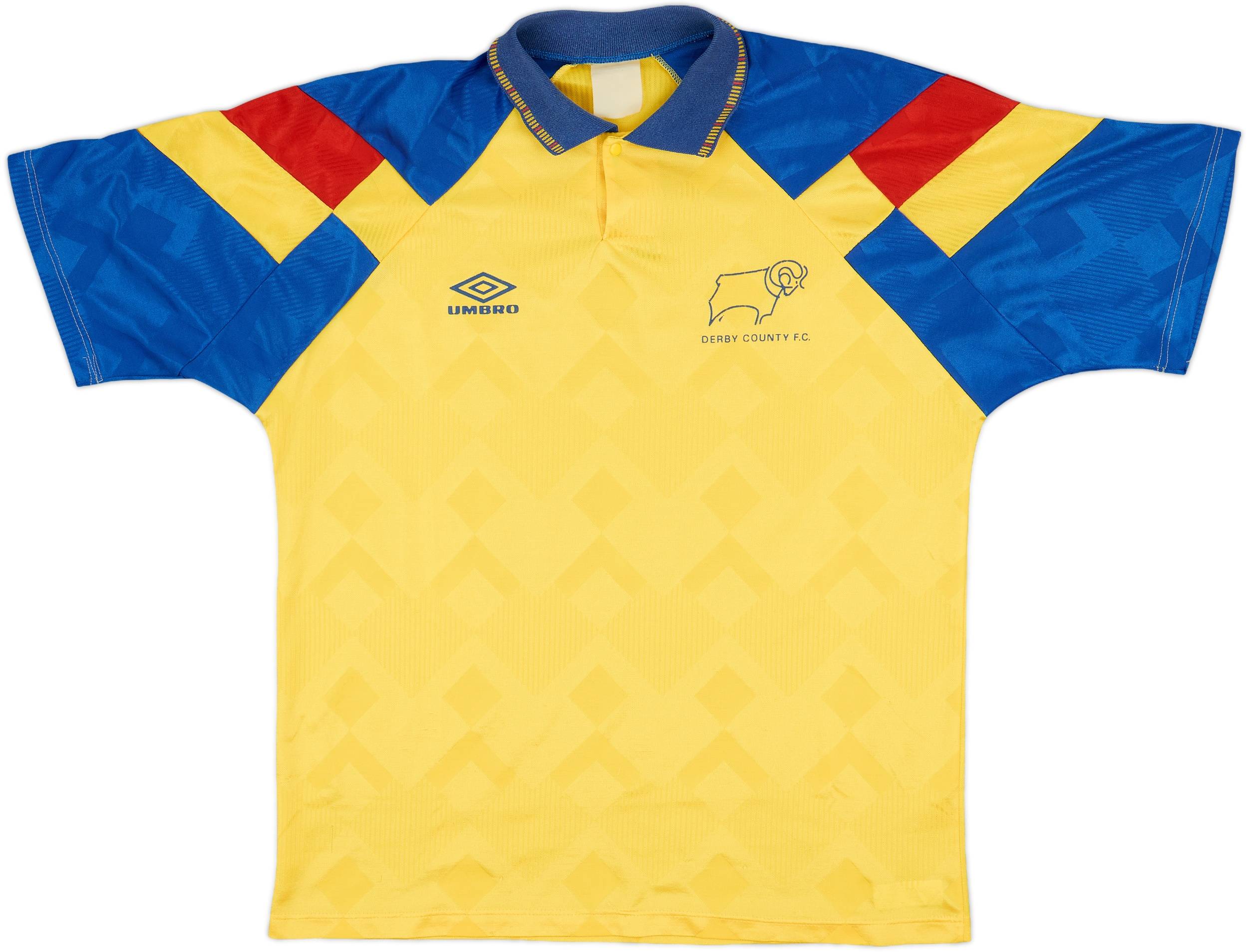 1991-92 Derby County Third Shirt - 8/10 - (XL)