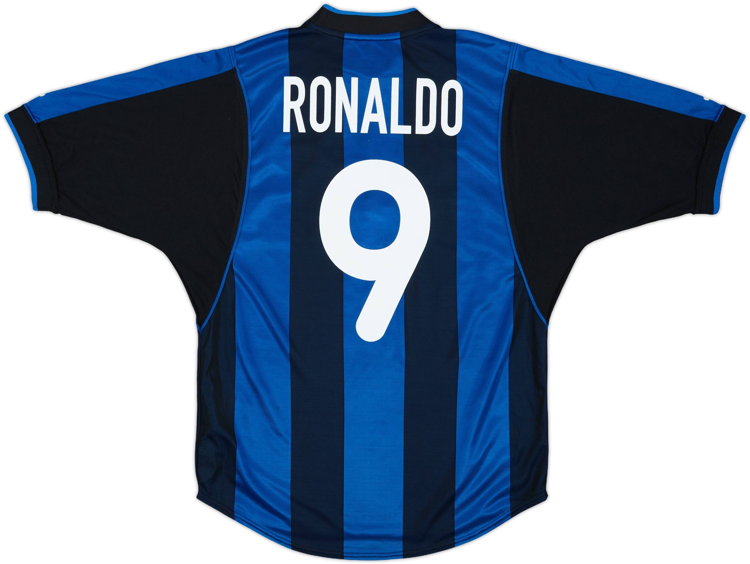 2000-01 Inter Milan Home Shirt Ronaldo #9 - 8/10 - (S)