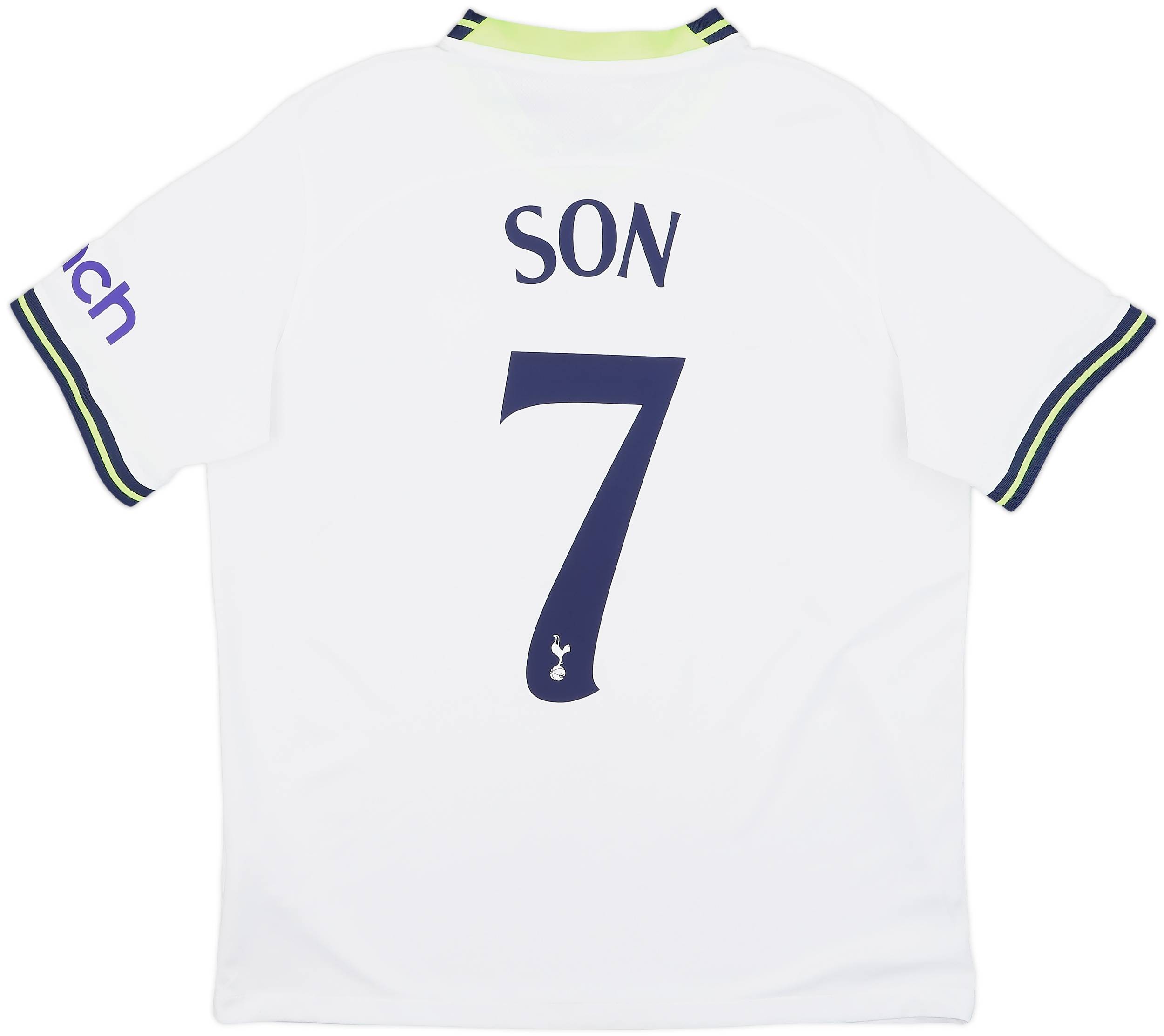 2022-23 Tottenham Home Shirt Son #7 - 8/10 - (L)