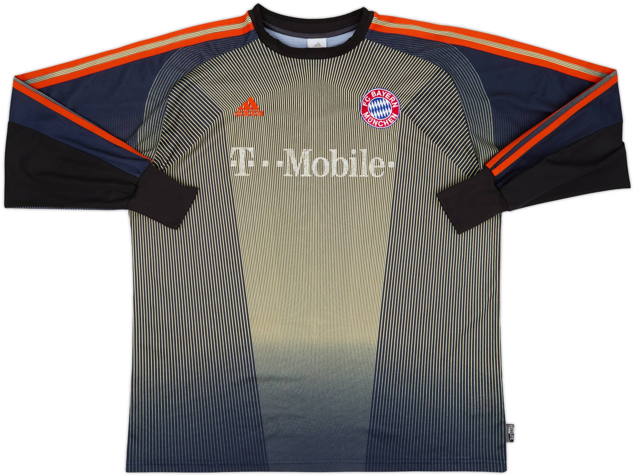 ウェア 2003-04 Bayern Munchen kahn 2003-04 Bayern Munich GK Shirt Kahn #1 - 5/10 - (XL)
