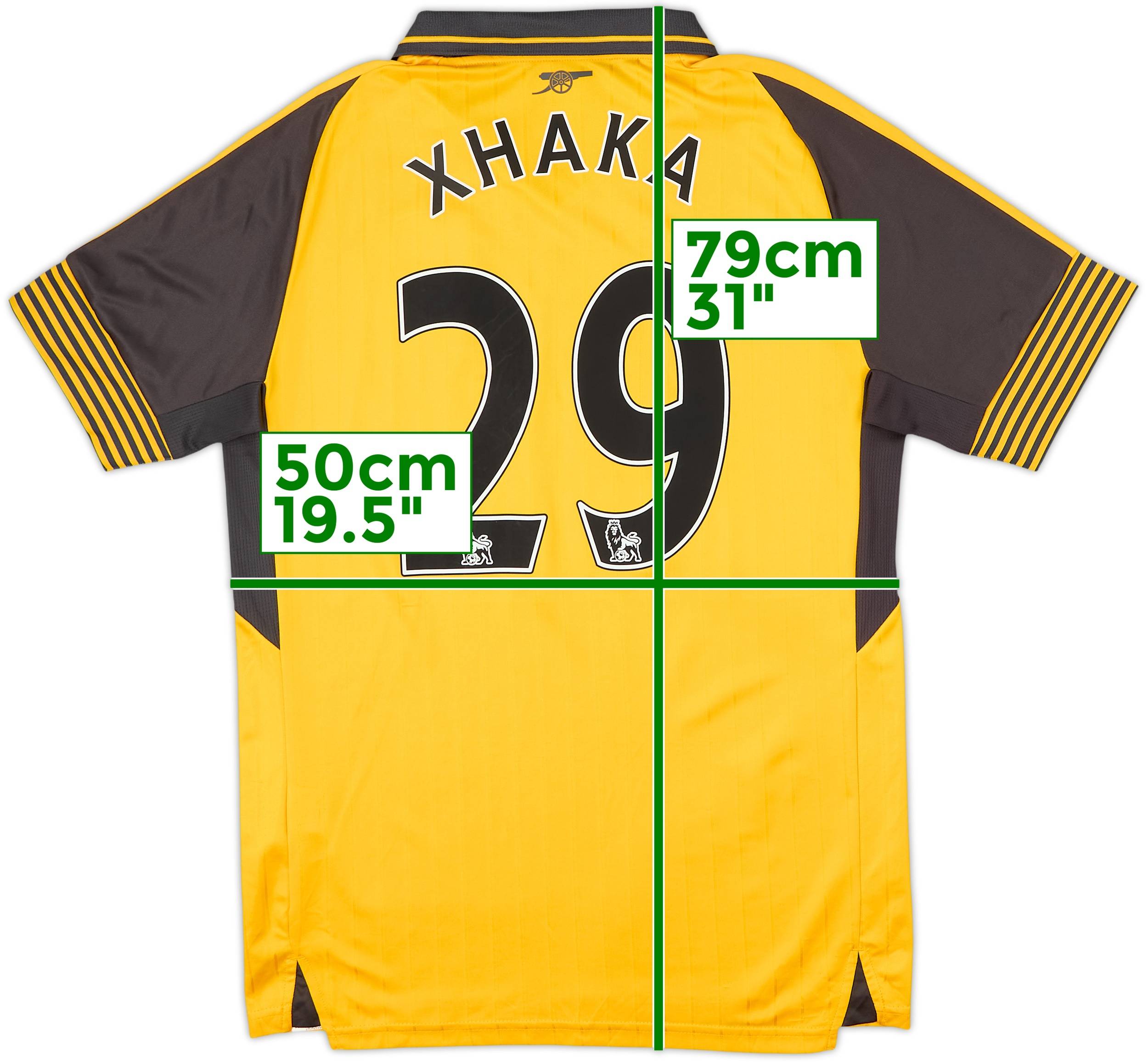 2016-17 Arsenal Away Shirt Xhaka #29 - 6/10 - (M)