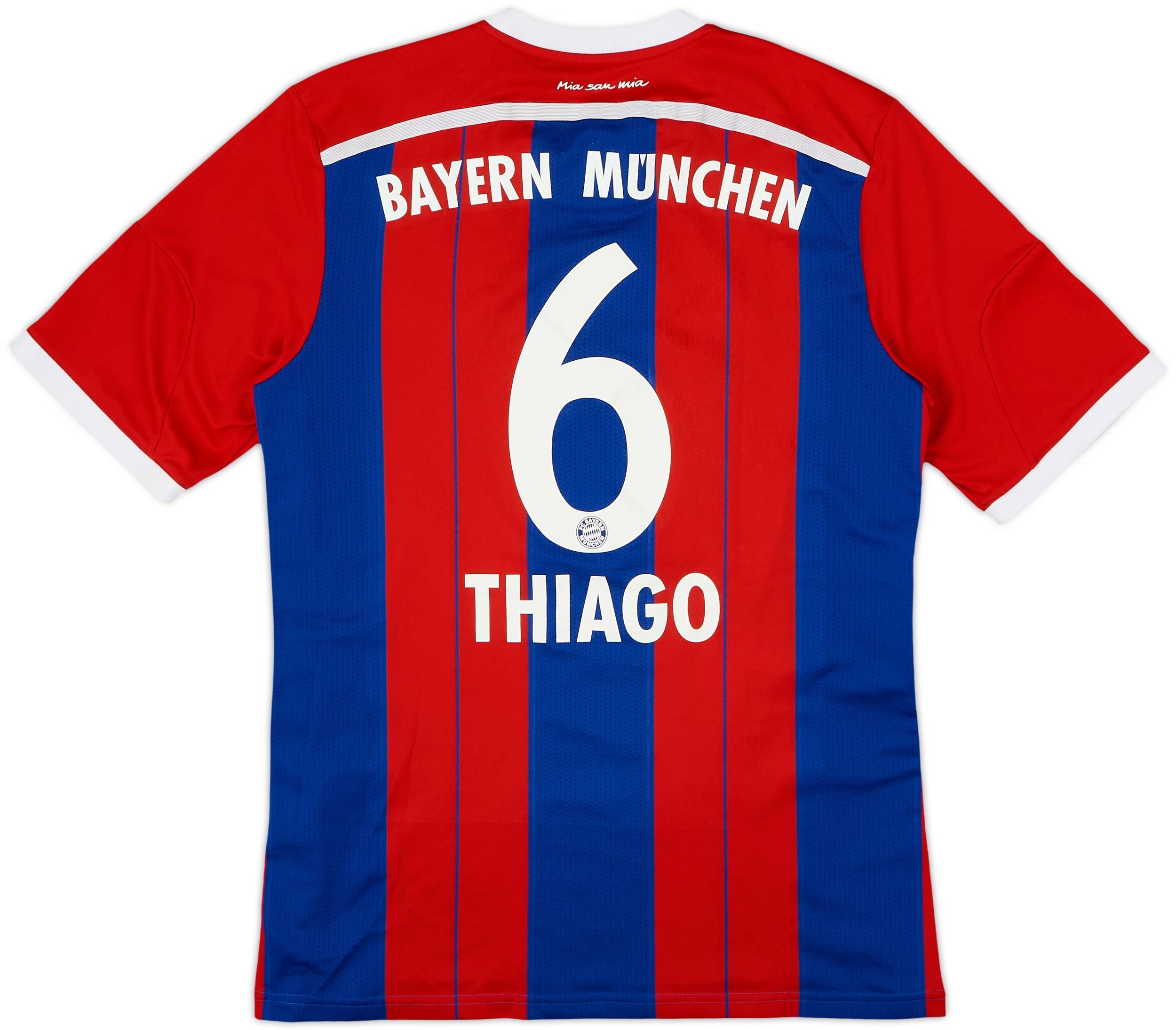 2014-15 Bayern Munich Home Shirt Thiago #6 - 8/10 - (L)