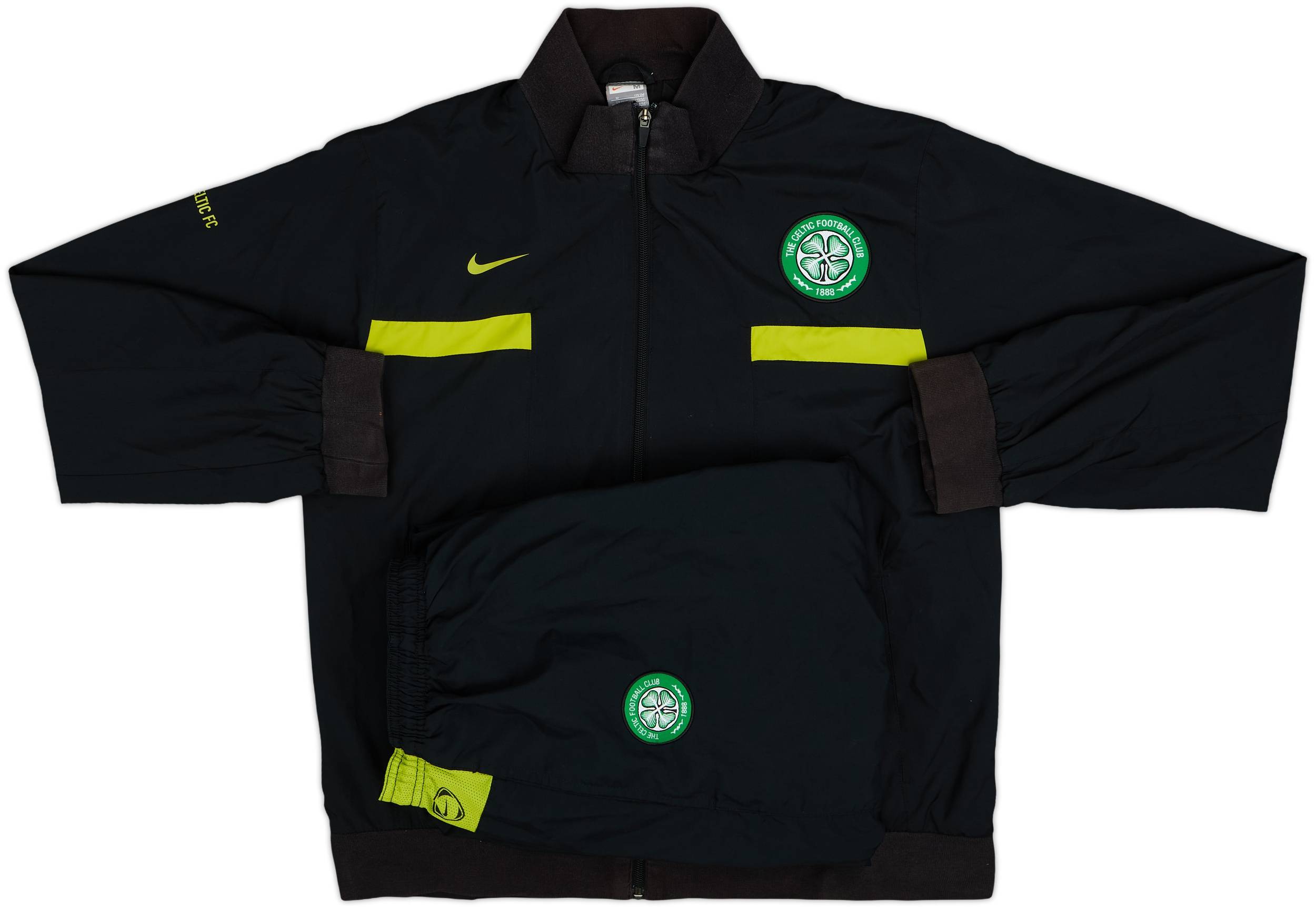 2009-10 Celtic Nike Full Tracksuit - 9/10 - (M)