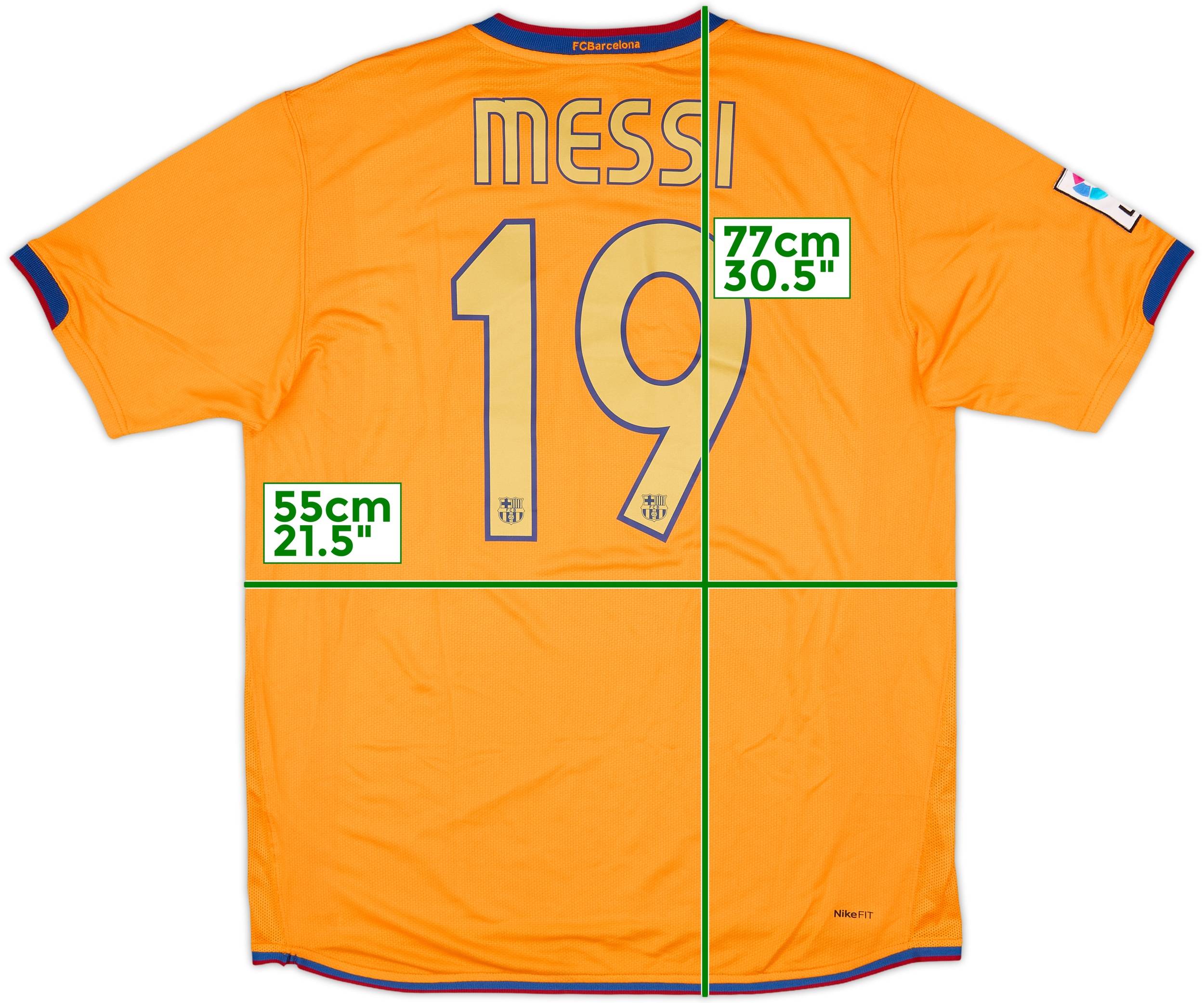 2006-08 Barcelona Away Shirt Messi #19 - 10/10 - (L)