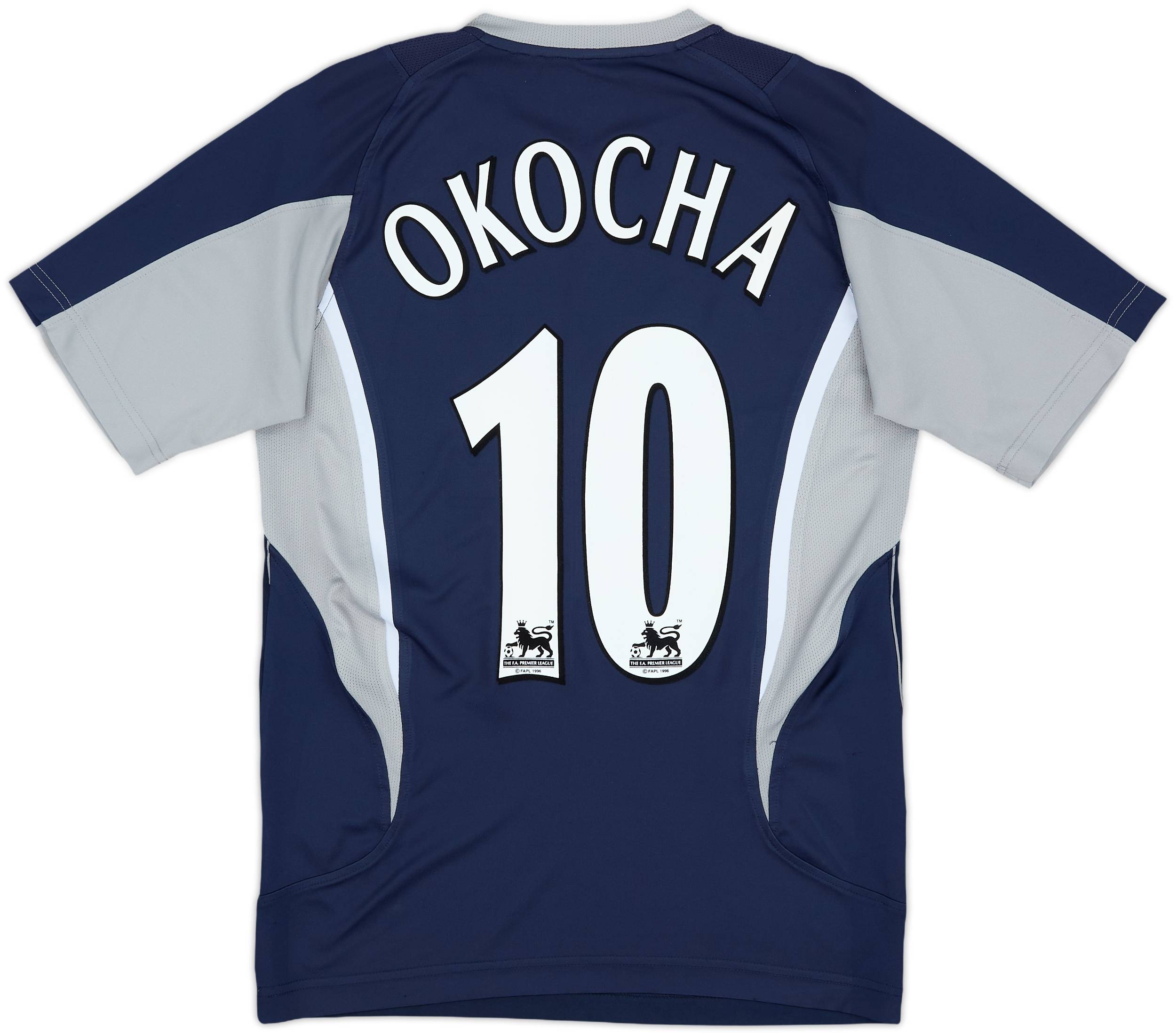 2005-07 Bolton Away Shirt Okocha #10 - 5/10 - (S)