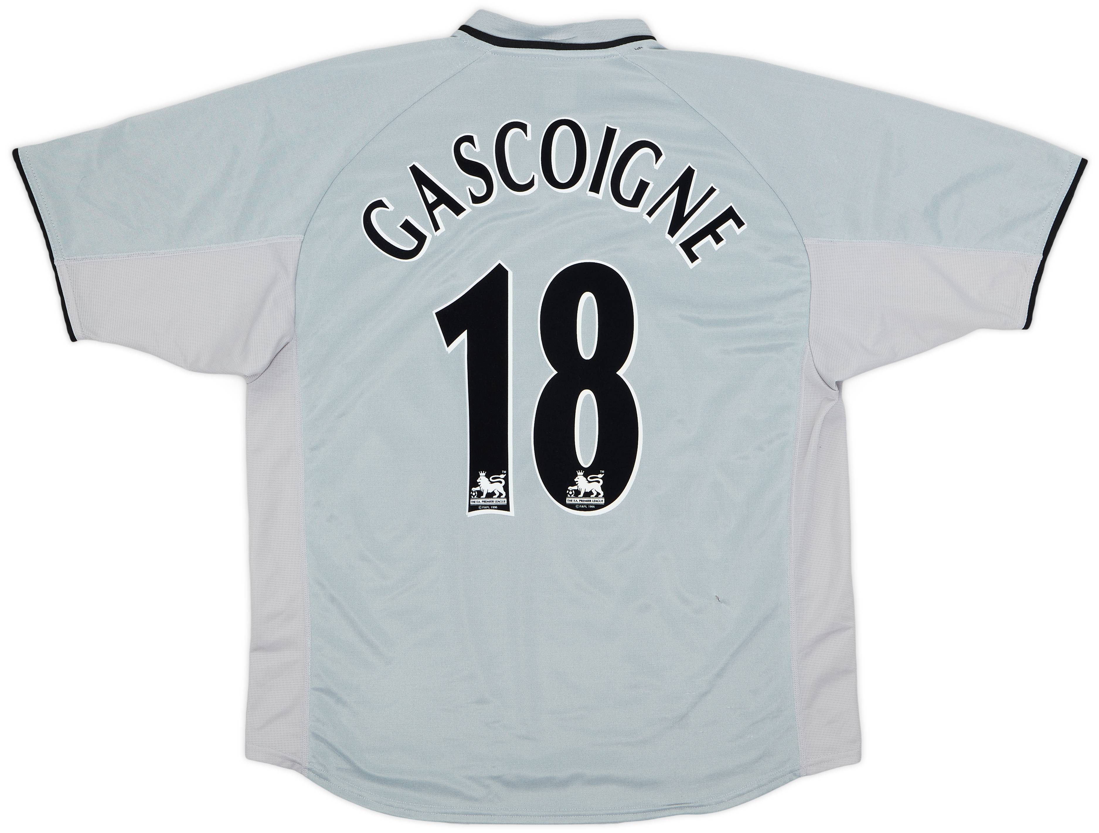 2001-02 Everton Away Shirt Gascoigne #18 - 6/10 - (L)