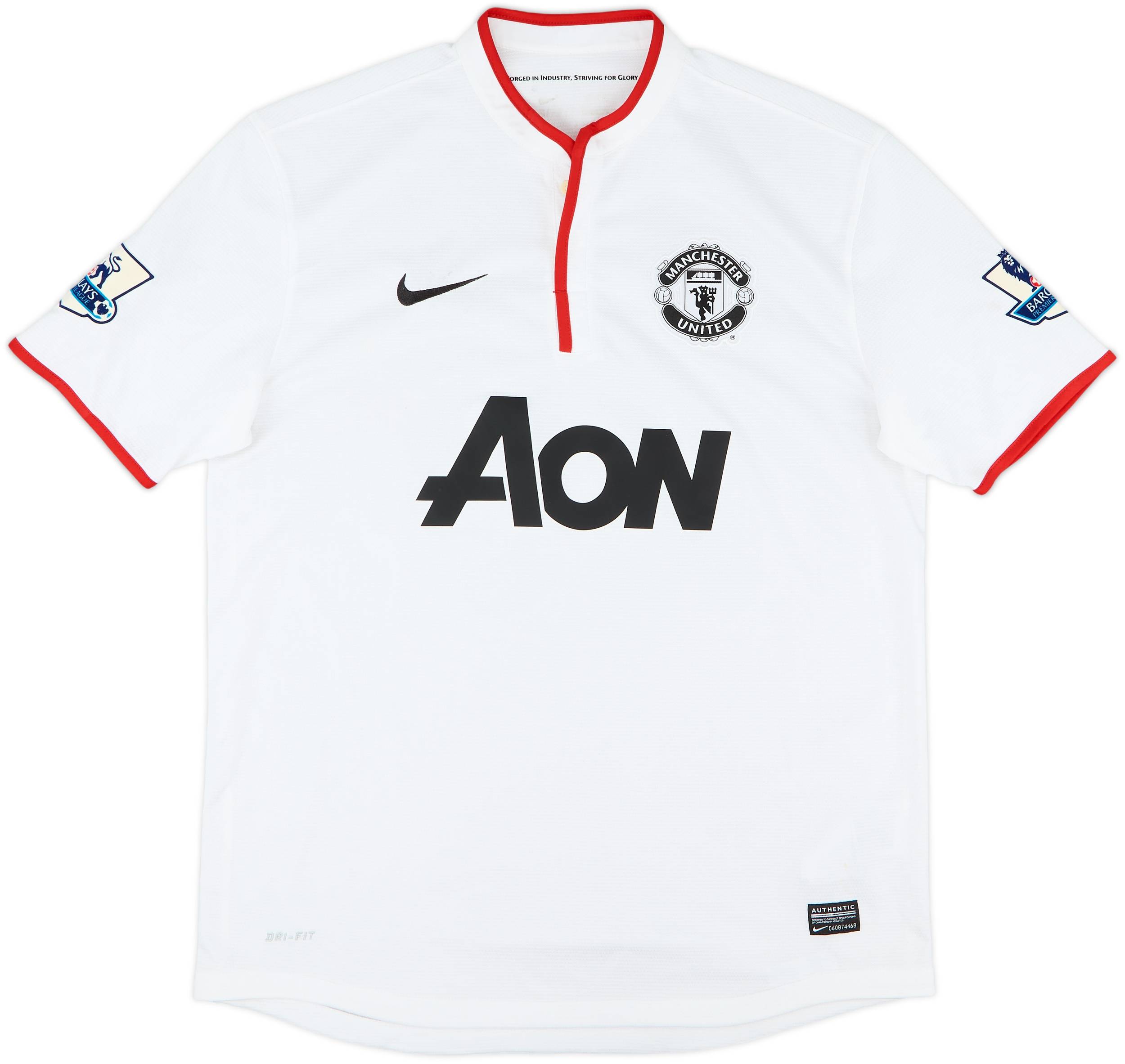 正規品 Nike Manchester United 2012-14 Away 2012-14 Manchester United Away Shirt v.Persie #20 - 7/10 - (L)