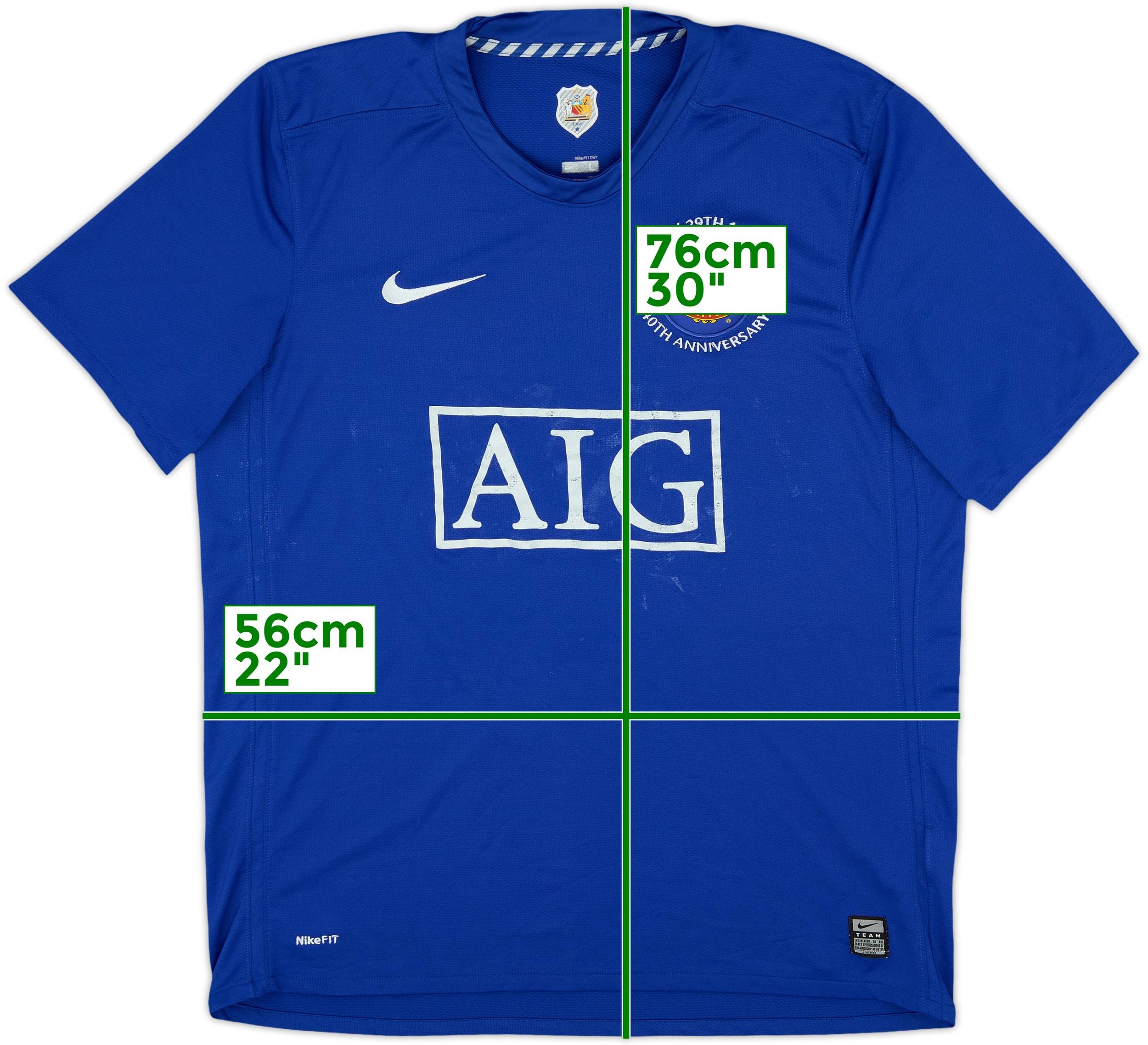 ぐるぐる　MAN UNITED - 2008/2009 2008-09 Manchester United Player Issue Third Shirt J. S.