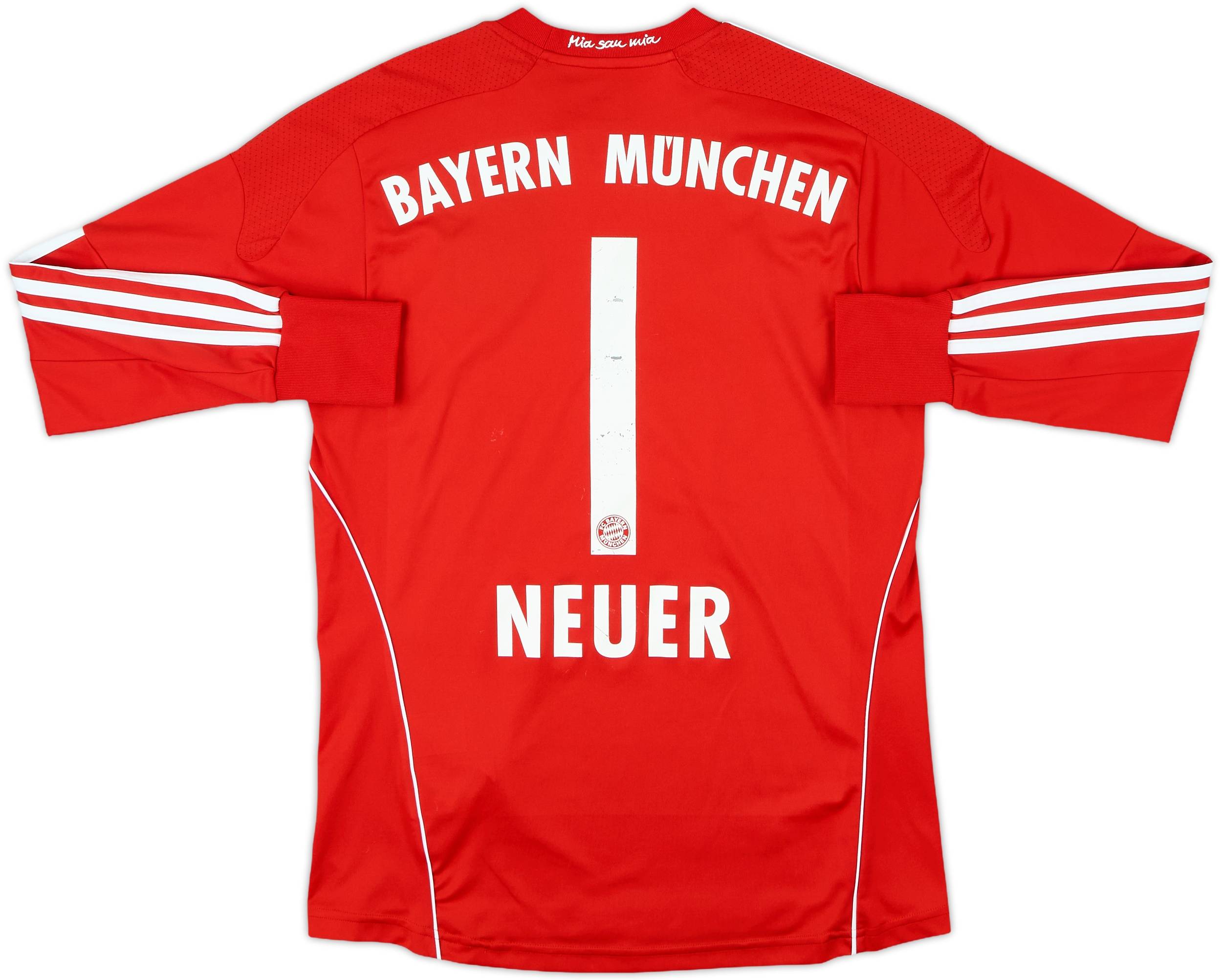 FC Bayern Munchen ユニフォーム 2013-14 Bayern Munich GK Shirt Neuer #1 - 7/10 - (L.Boys)