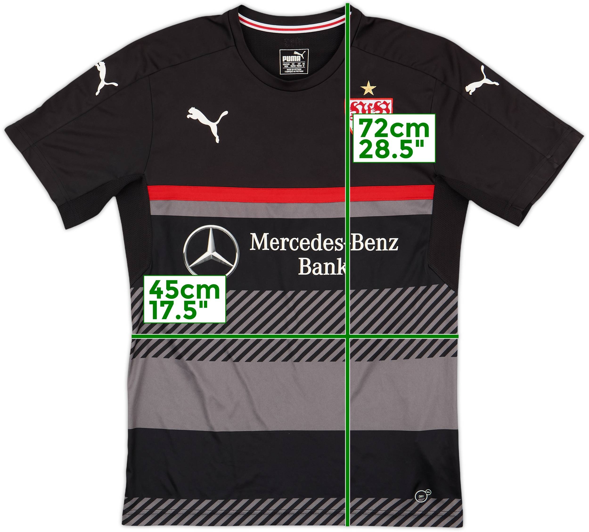 PUMA - VfB Stuttgart トレーニングセット 16/17 2016-17 Stuttgart Puma Training Shirt - 9/10 - (M)