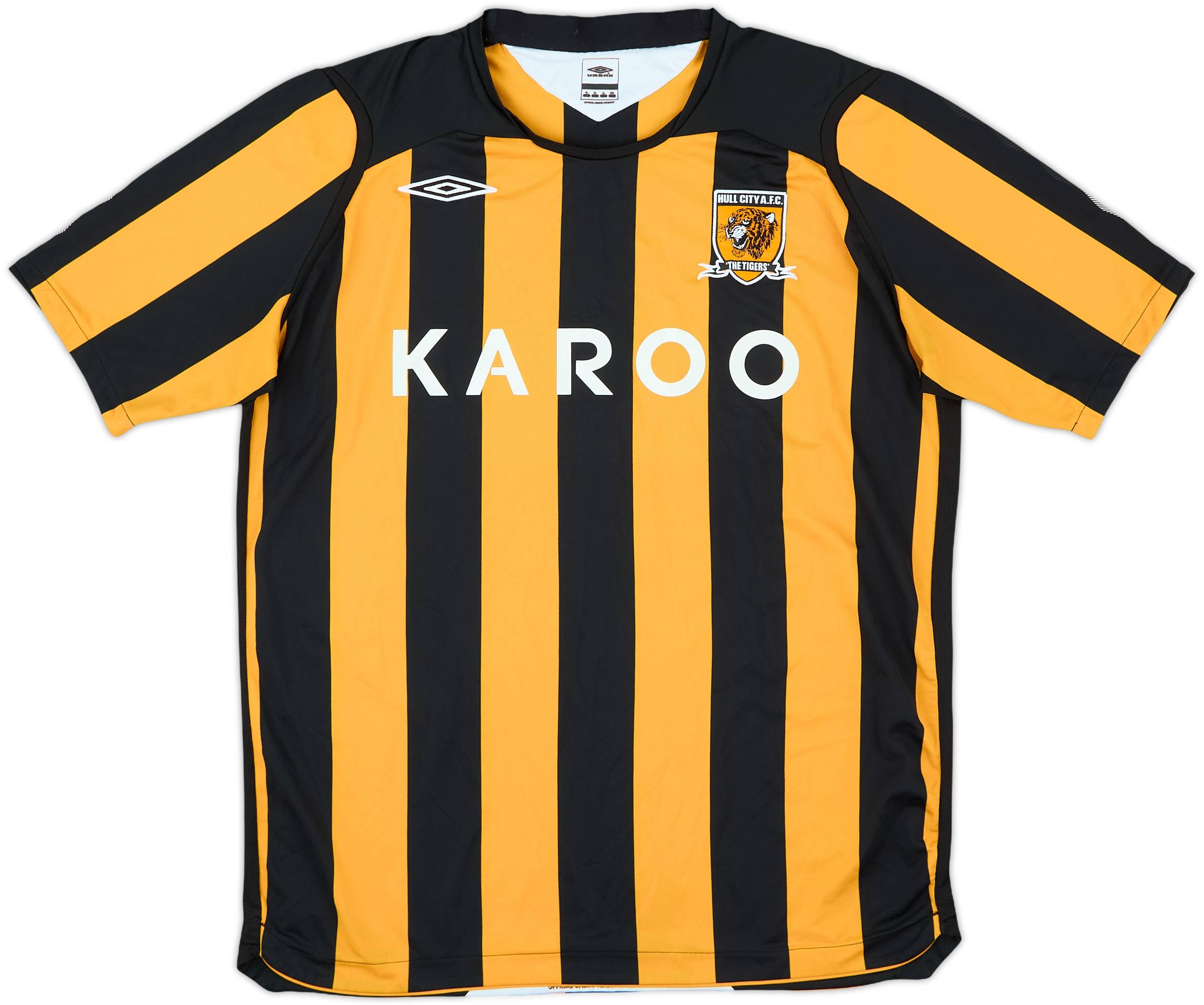 ハルシティ 2008-09 ホーム ユニフォーム 2008-09 Hull Home Shirt - 9/10 - (XL)