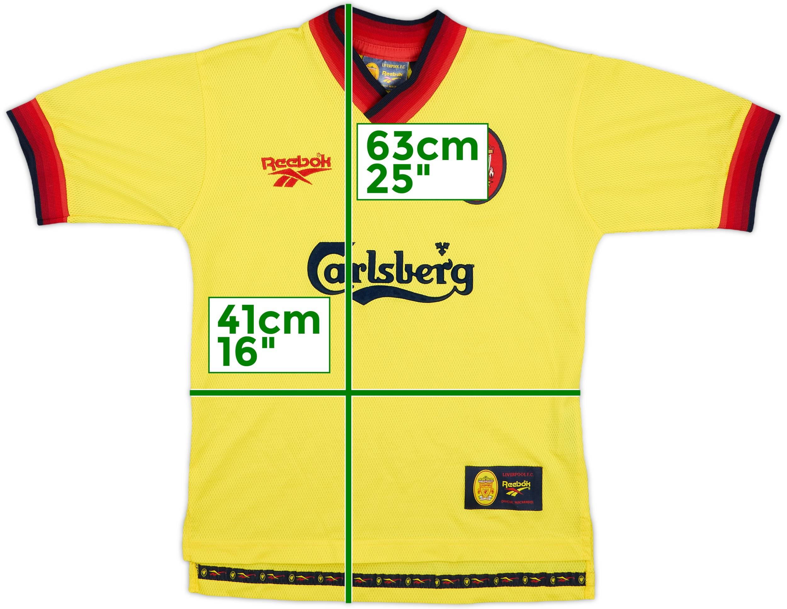 1997-99 Liverpool Away Shirt - 9/10 - (M.Boys)