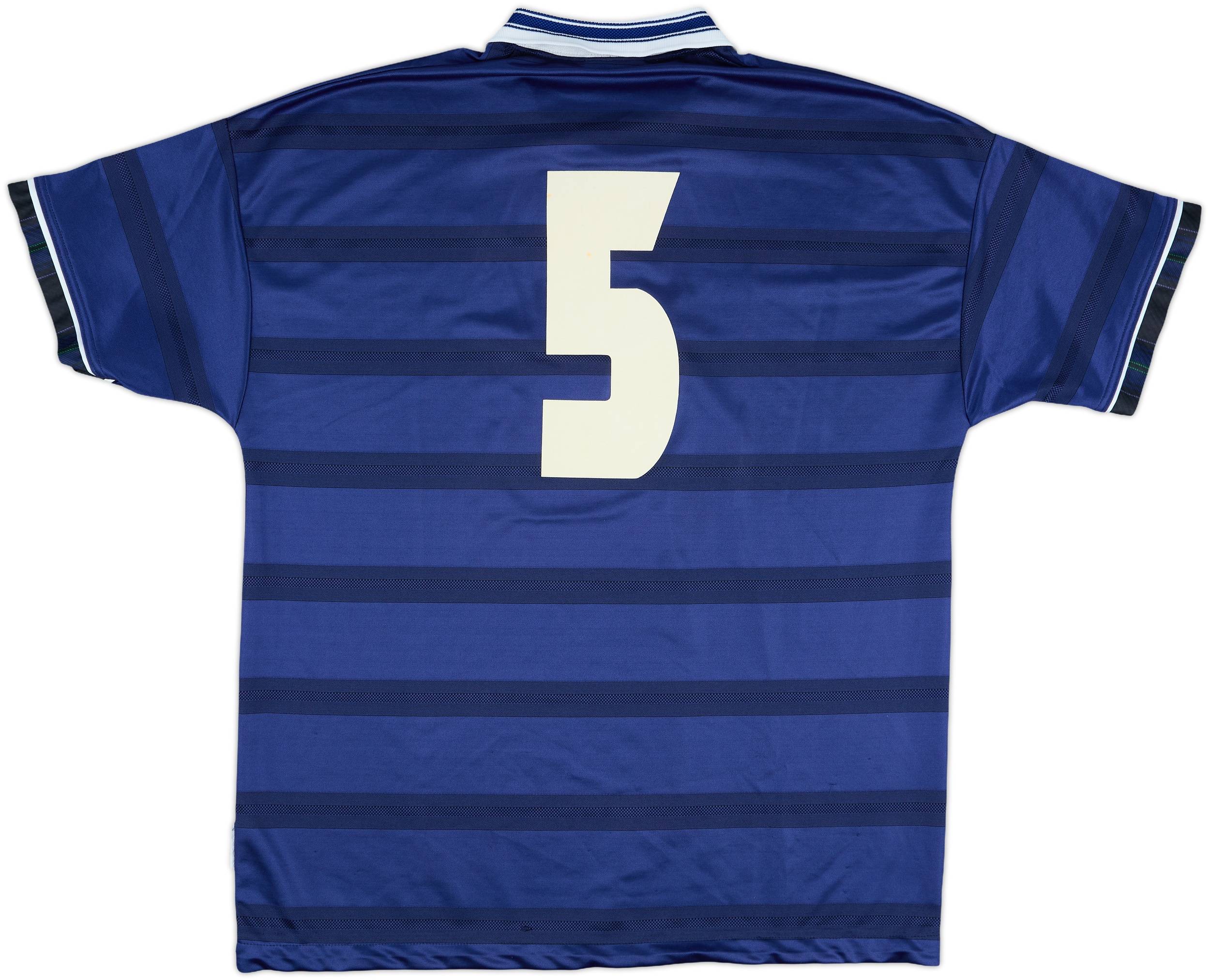 ウェア Scotland 1998 Home Soccer Uniform SCOTLAND 1996 1998 HOME SHIRT FOOTBALL SOCCER JERSEY UMBRO