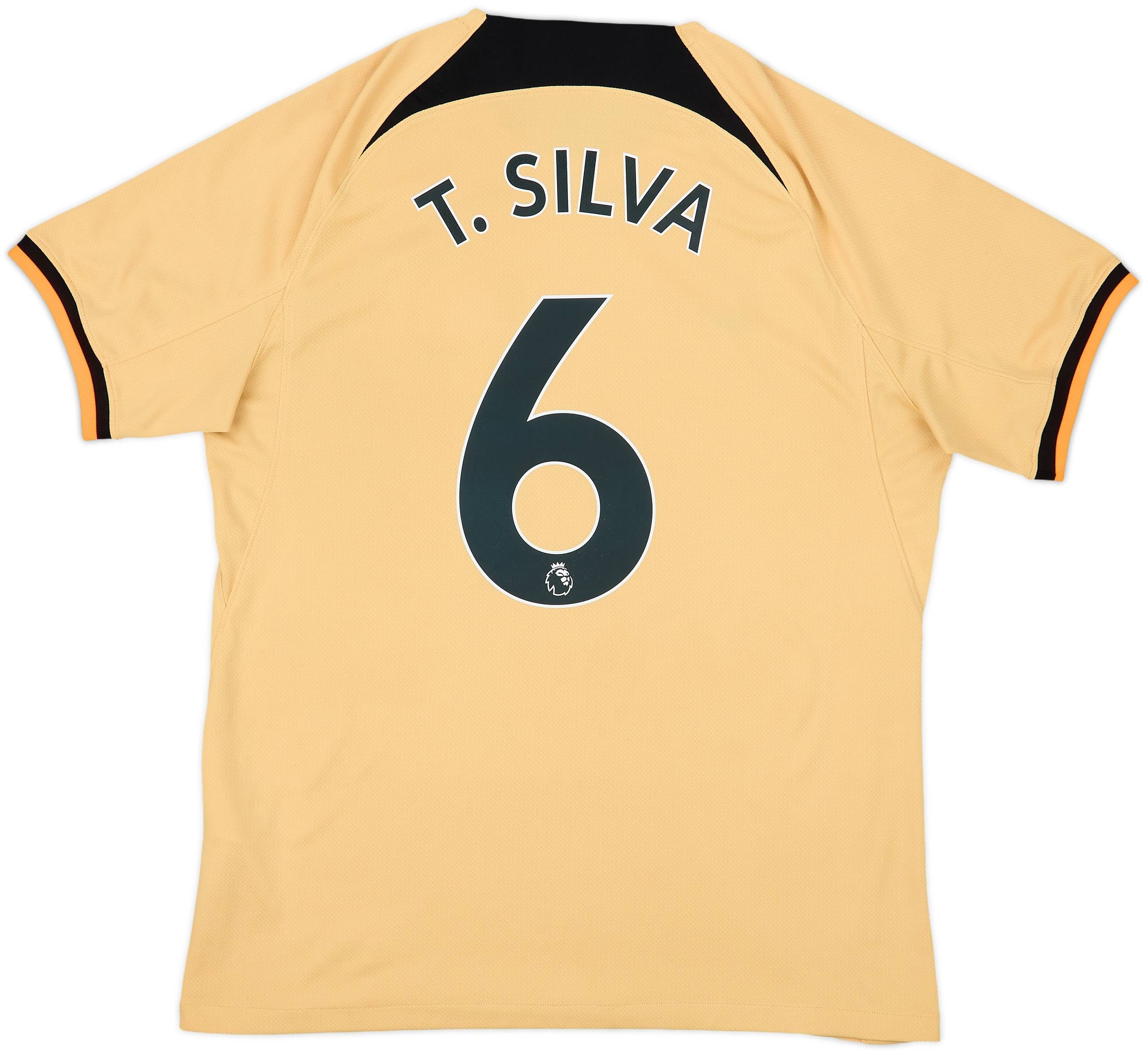 Chelsea T.SILVA ユニフォーム 2023-24 Chelsea Authentic Home Shirt T. Silva #6 (XL)