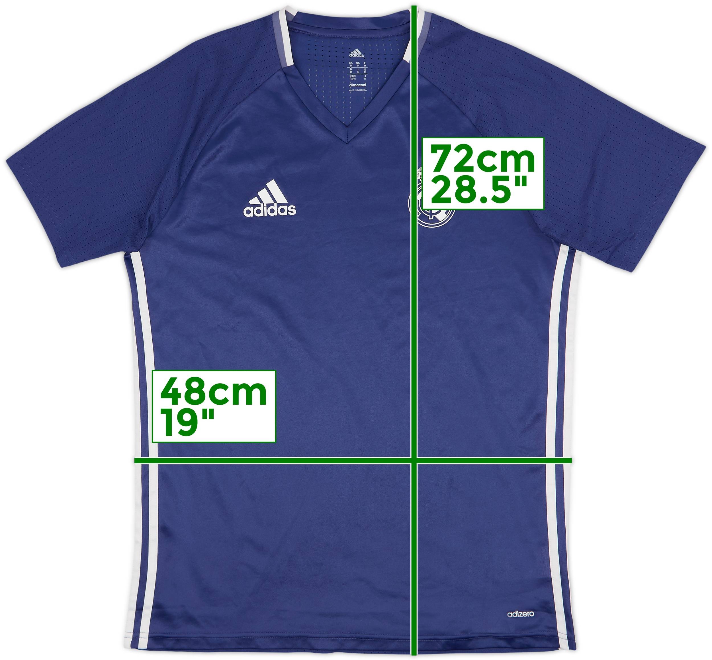 2016-17 Real Madrid adidas Training Shirt - 8/10 - (M)