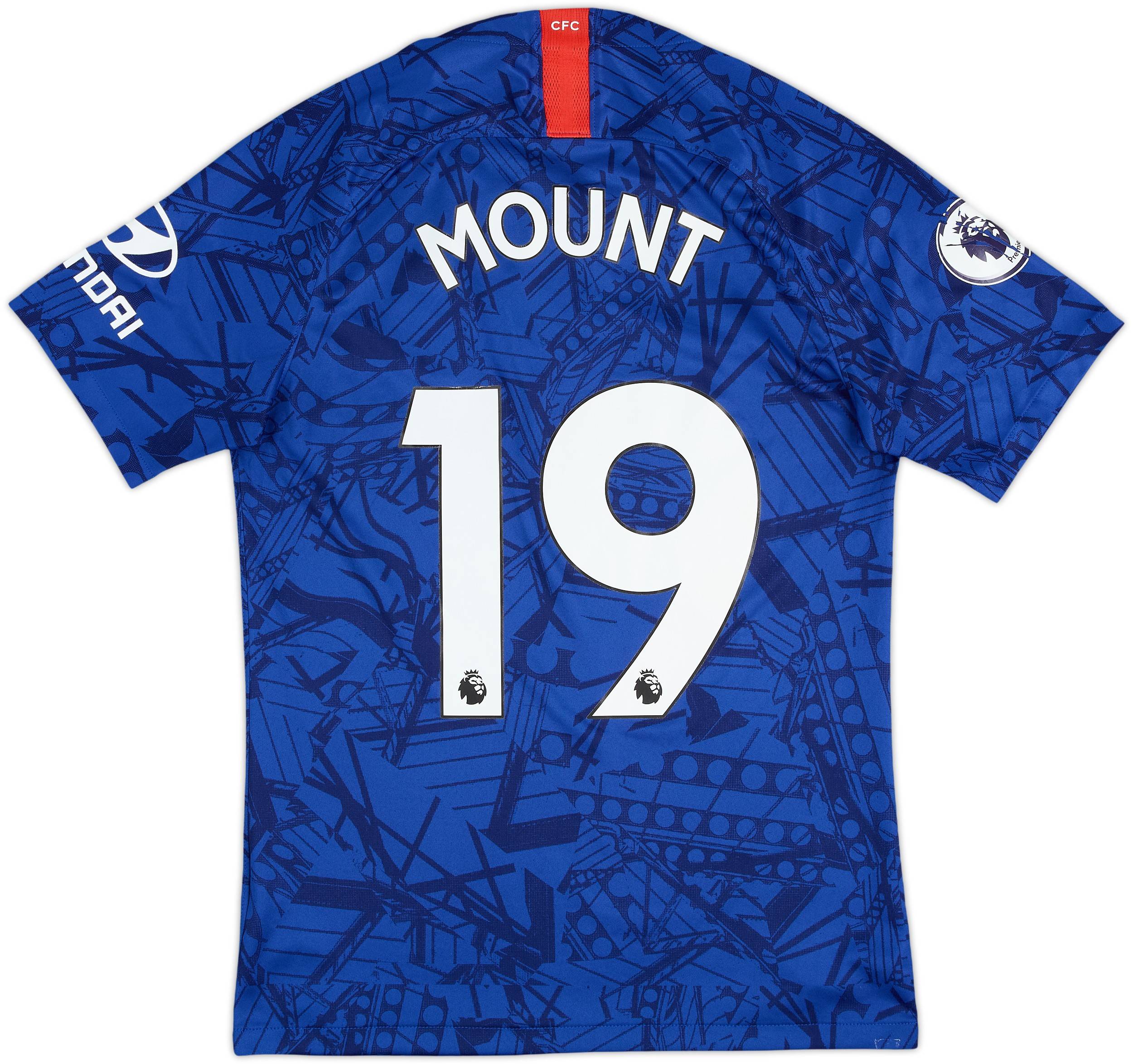 チェルシー シャツ MOUNT 19 2019-20 Chelsea Home Shirt Mount #19 - 9/10 - (S)