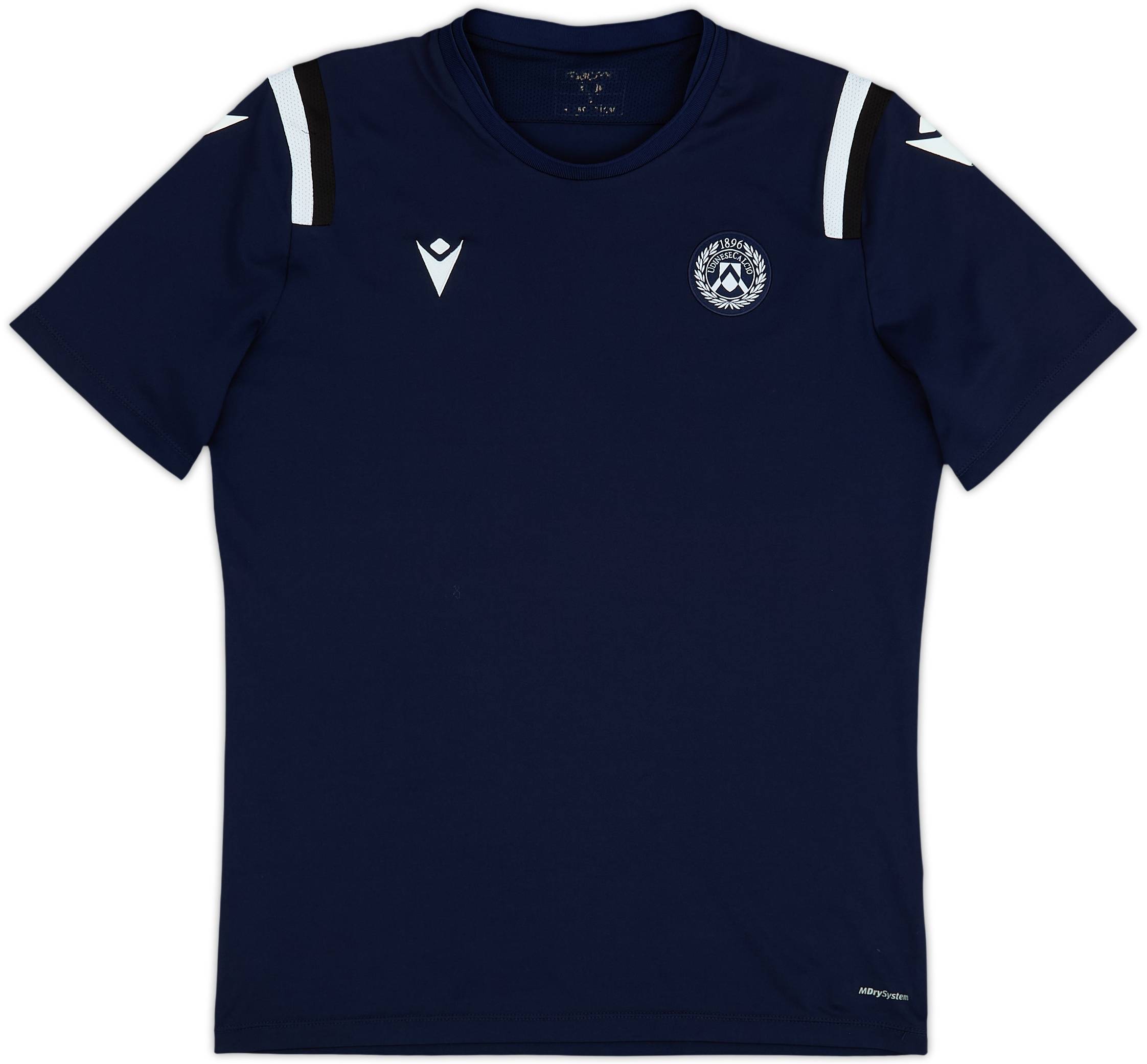macron 中央大学 シャツ ネイビー 2020-21 Udinese Macron Training Shirt - 8/10 - (M)