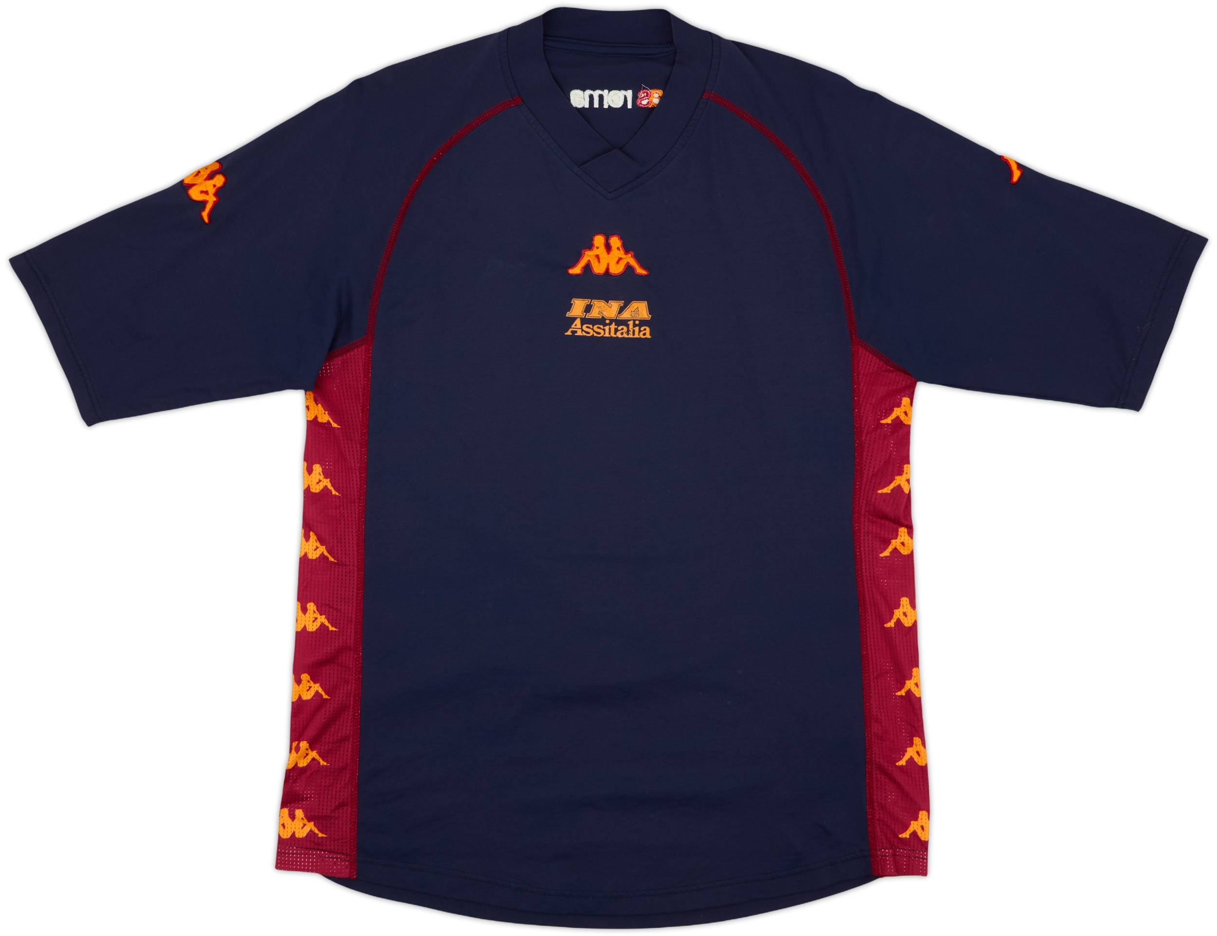 2001-02 Roma Kappa Training Shirt - 5/10 - (XL)