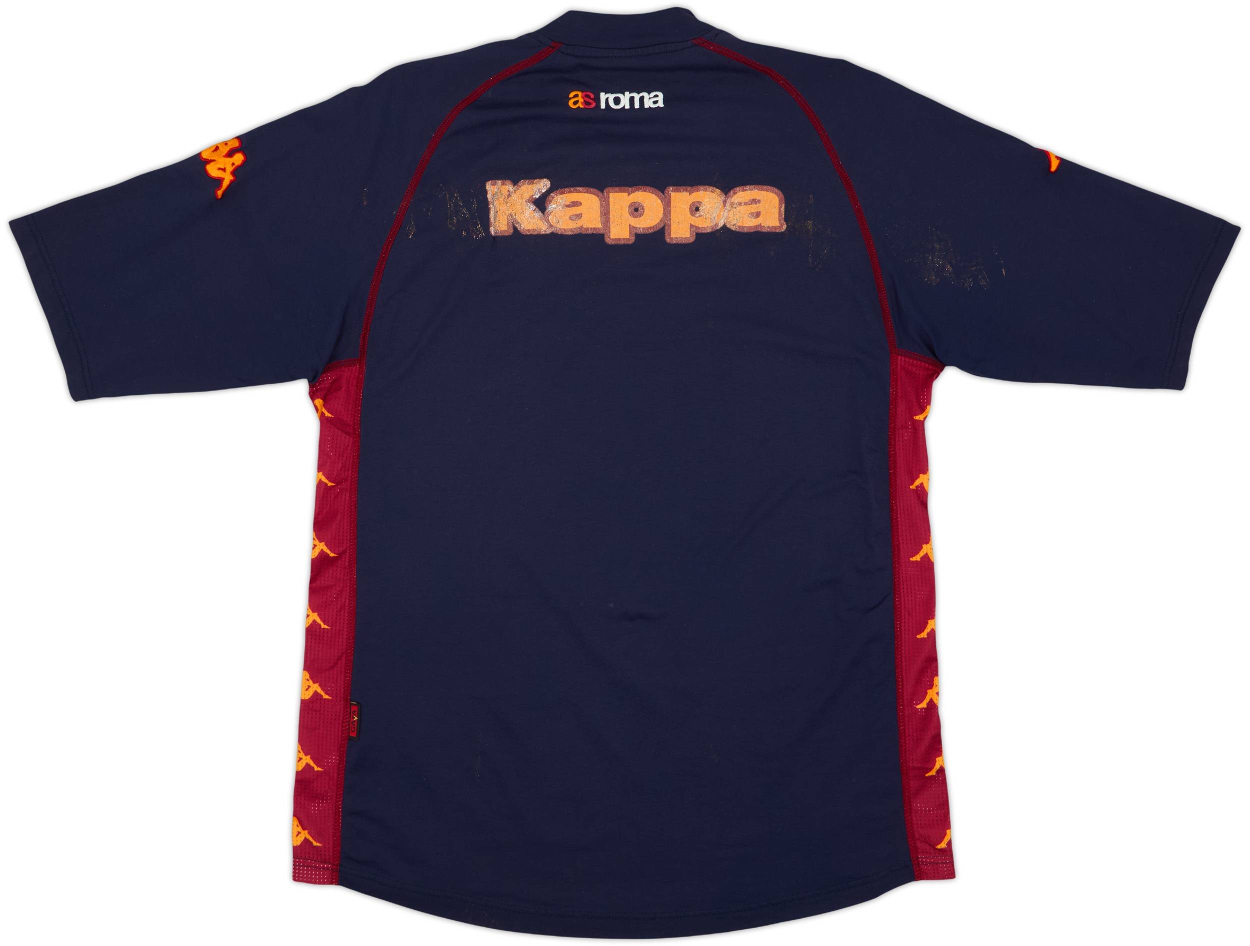 2001-02 Roma Kappa Training Shirt - 5/10 - (XL)