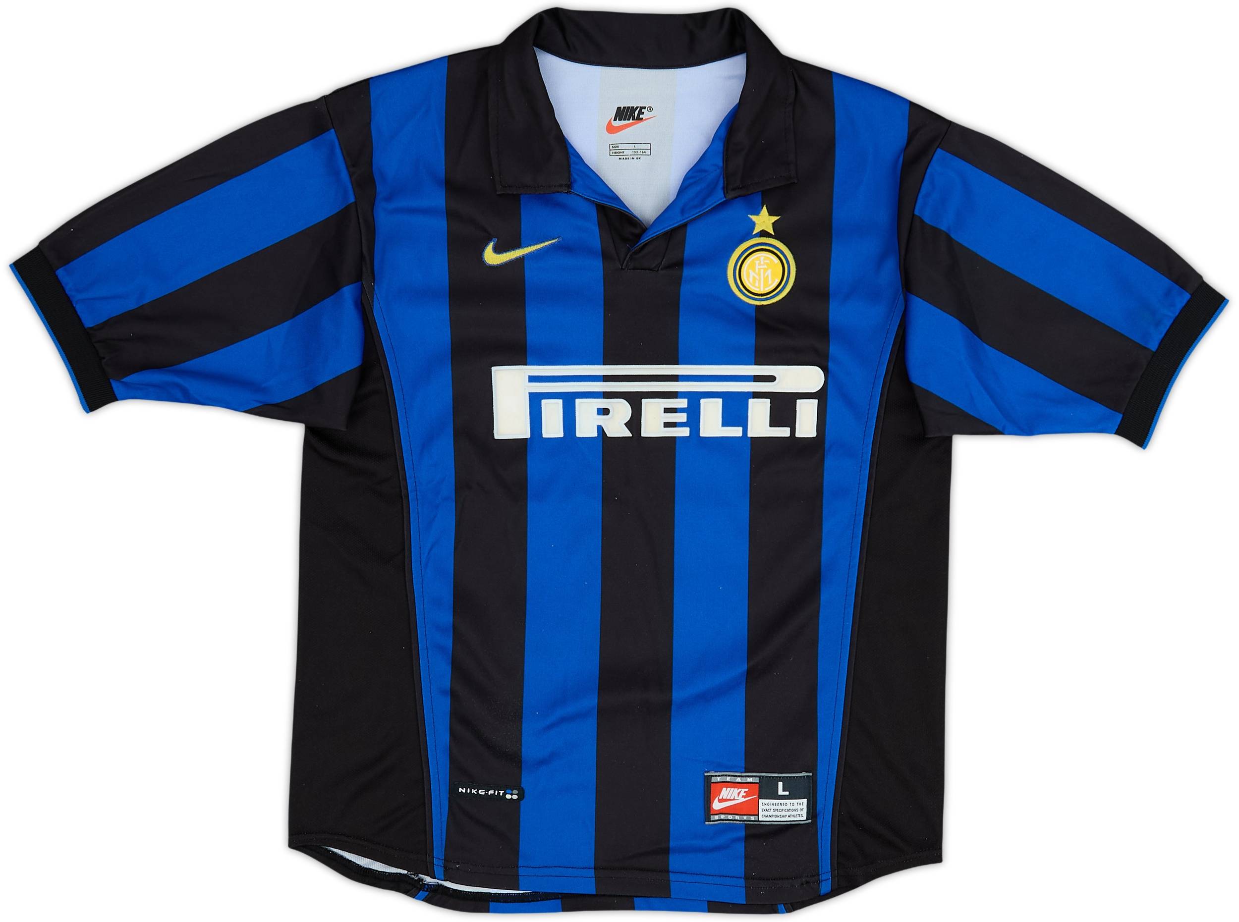 1998-99 Inter Milan Home Shirt Ventola #11 - 7/10 - (L.Boys)