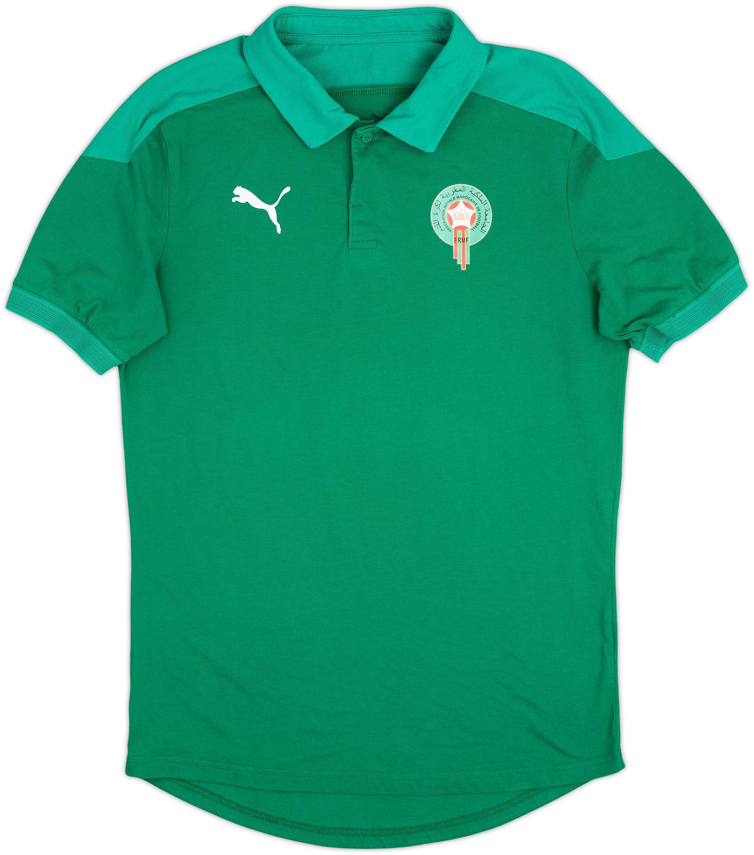 2021-22 Morocco Puma Polo Shirt - 8/10 - (M)
