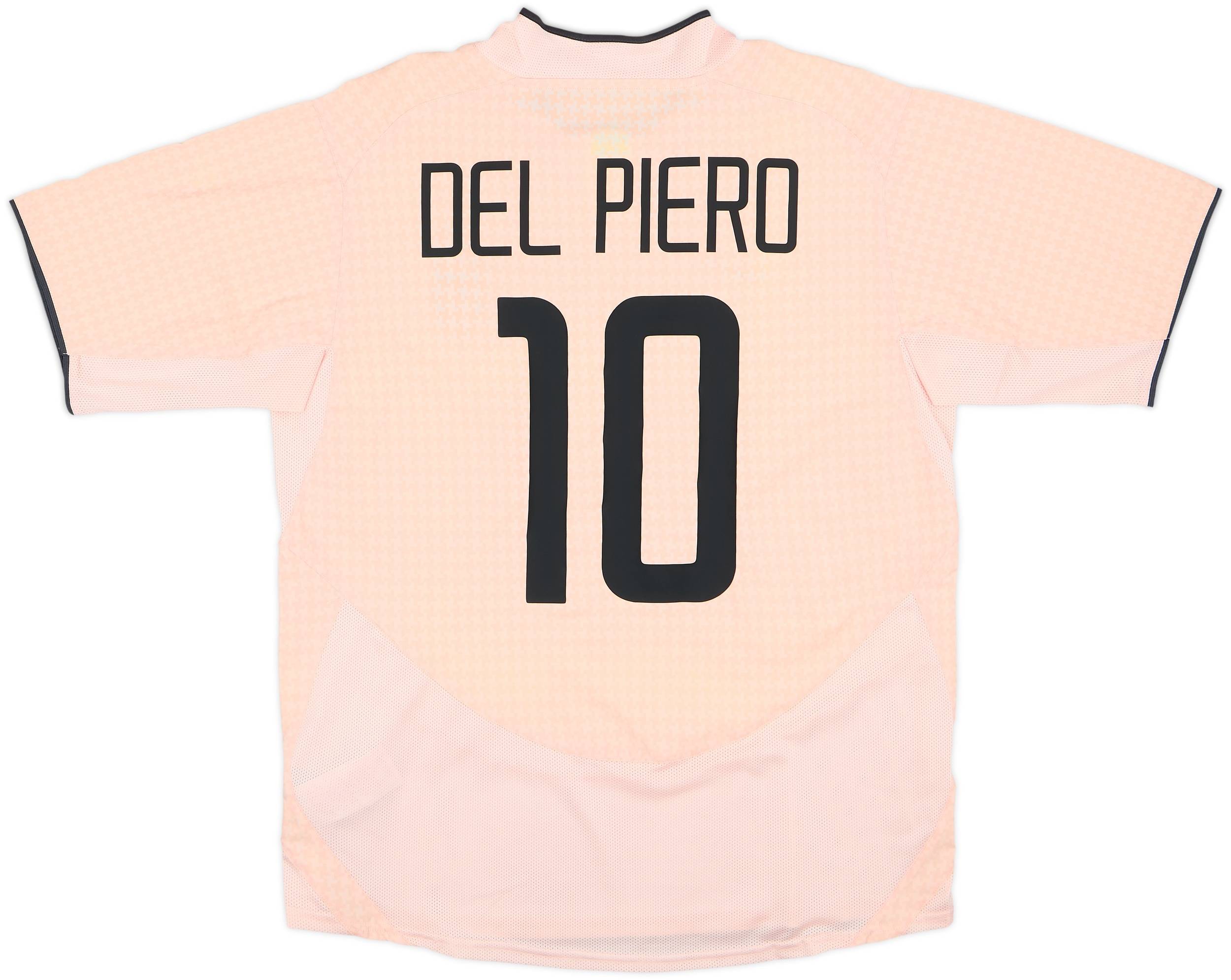 2003-04 Juventus Away Shirt Del Piero #10 - 8/10 - (L)