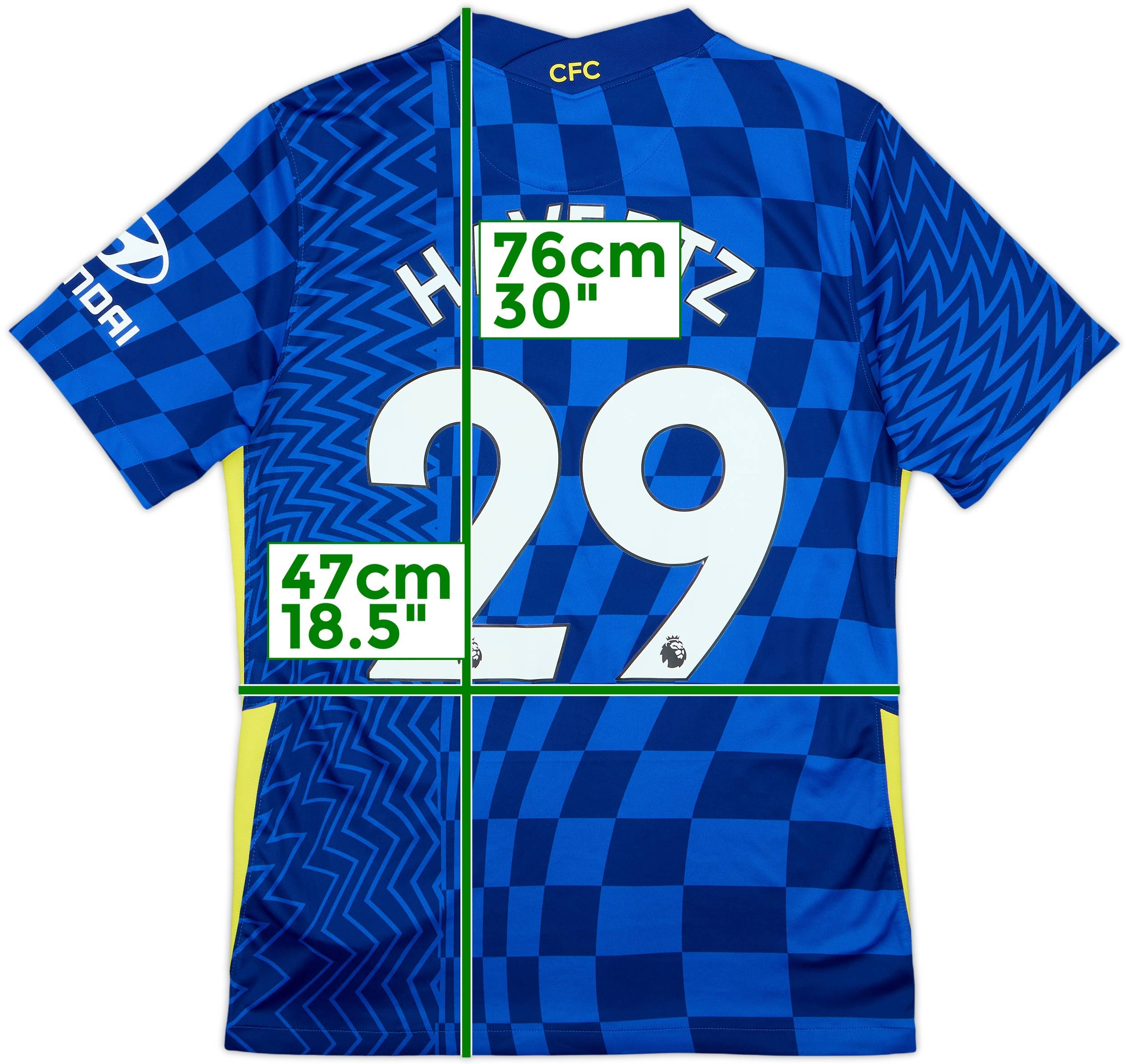2021-22 Chelsea Home Shirt Havertz #29 - 8/10 - (M)
