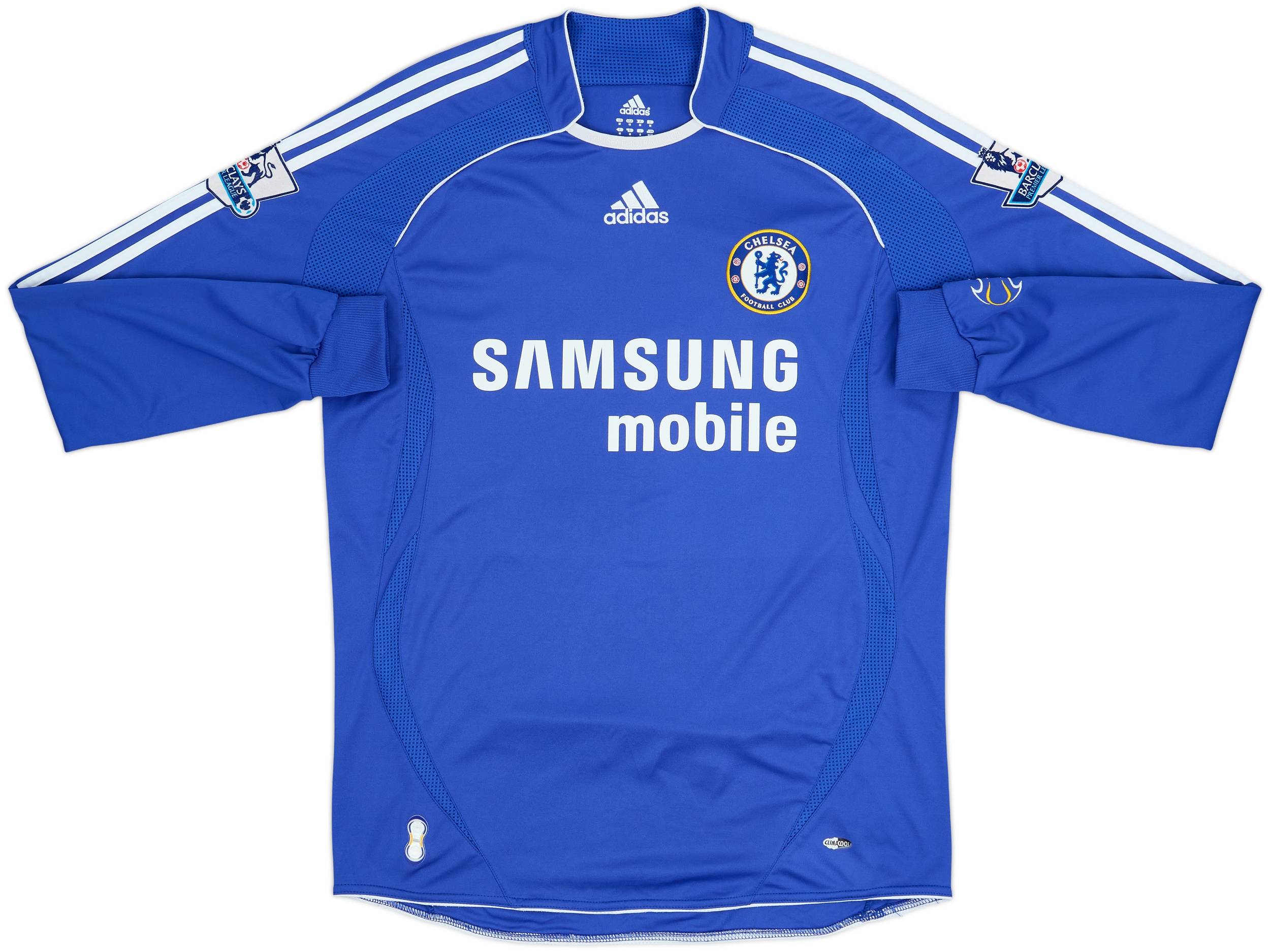2006-08 Chelsea Home L/S Shirt Pizarro #14 - 6/10 - (M)
