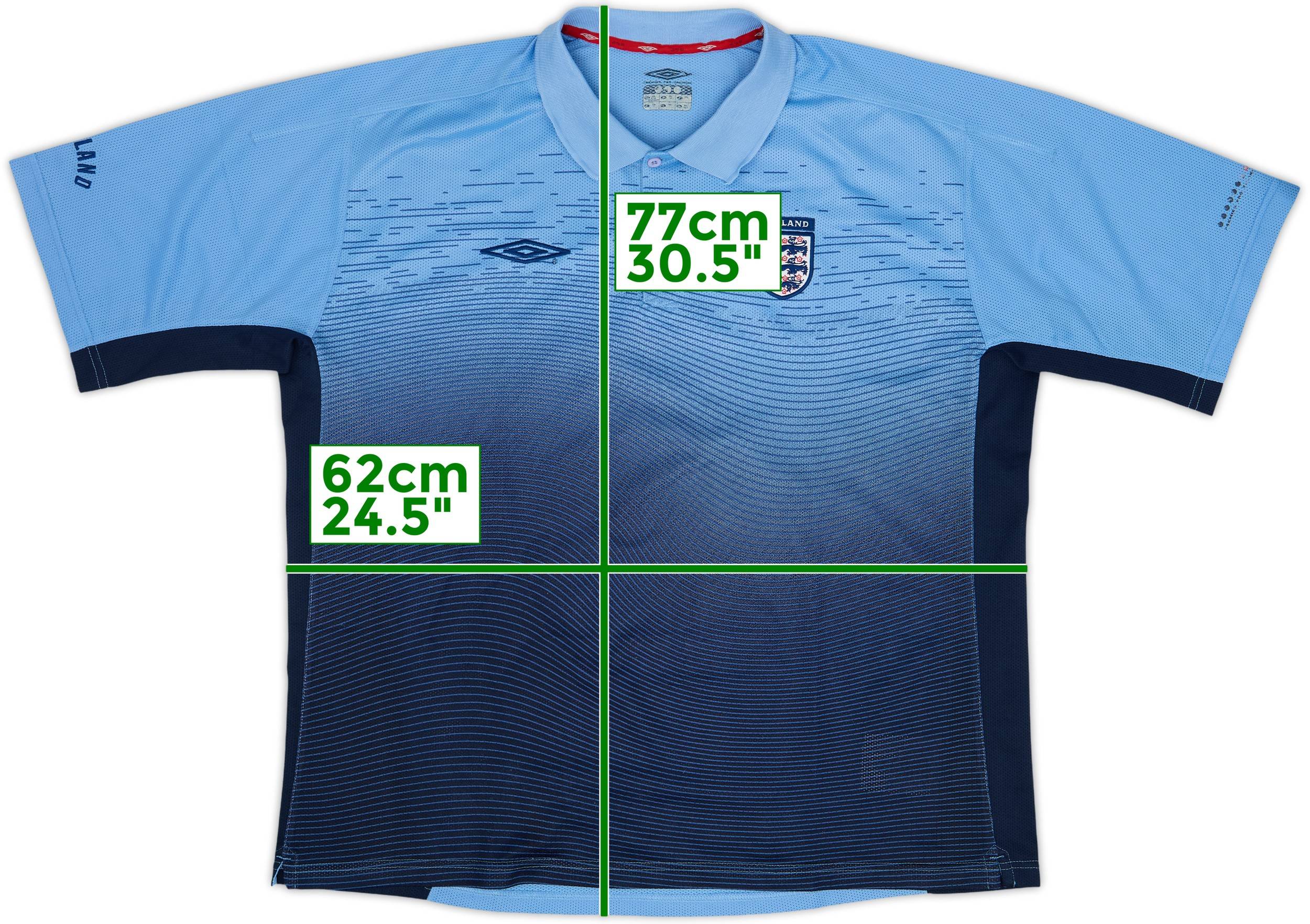 2002-04 England Umbro Polo Shirt - 7/10 - (XXL)