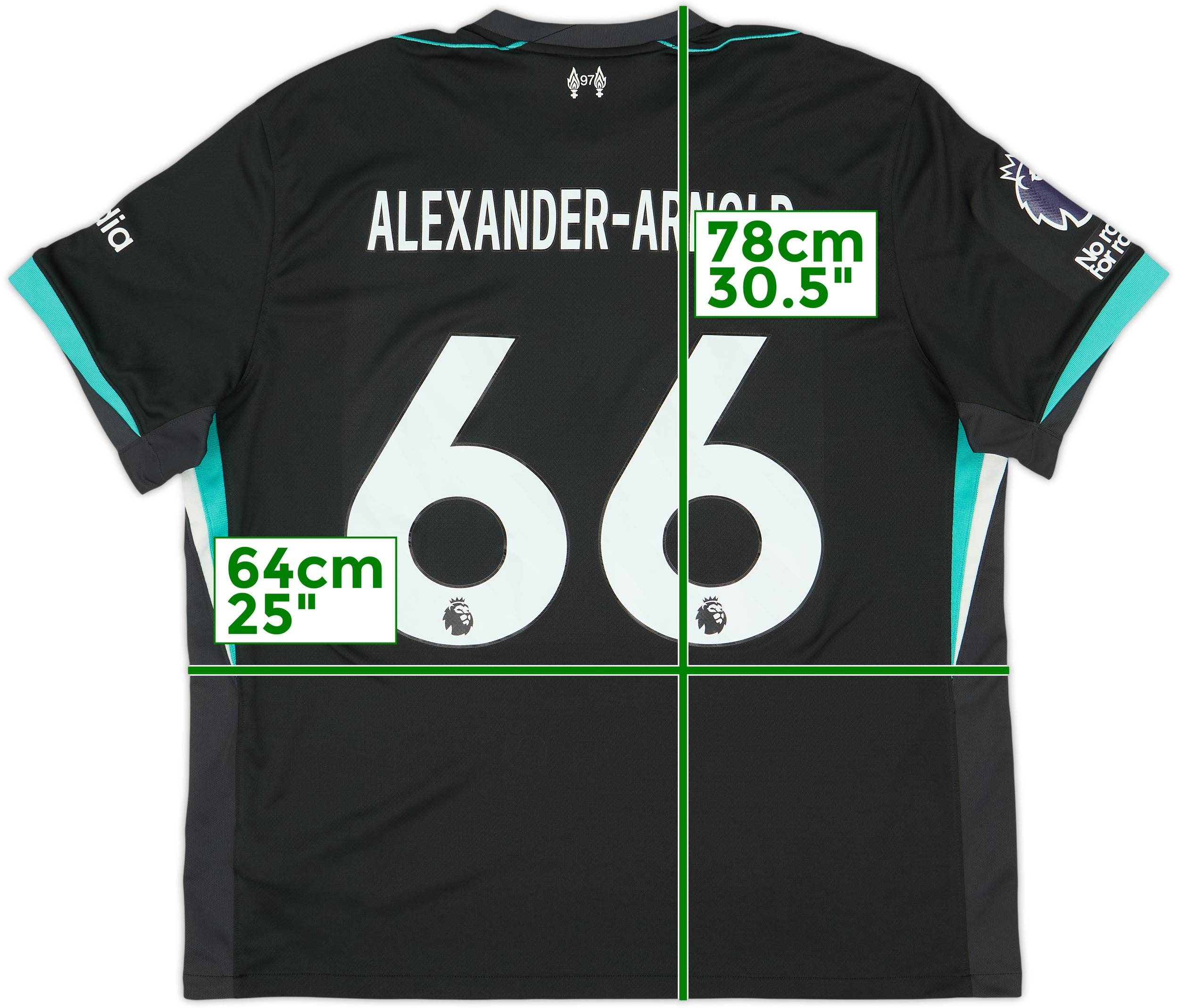 2024-25 Liverpool Away Shirt Alexander-Arnold #66 - 8/10 - (XXL)