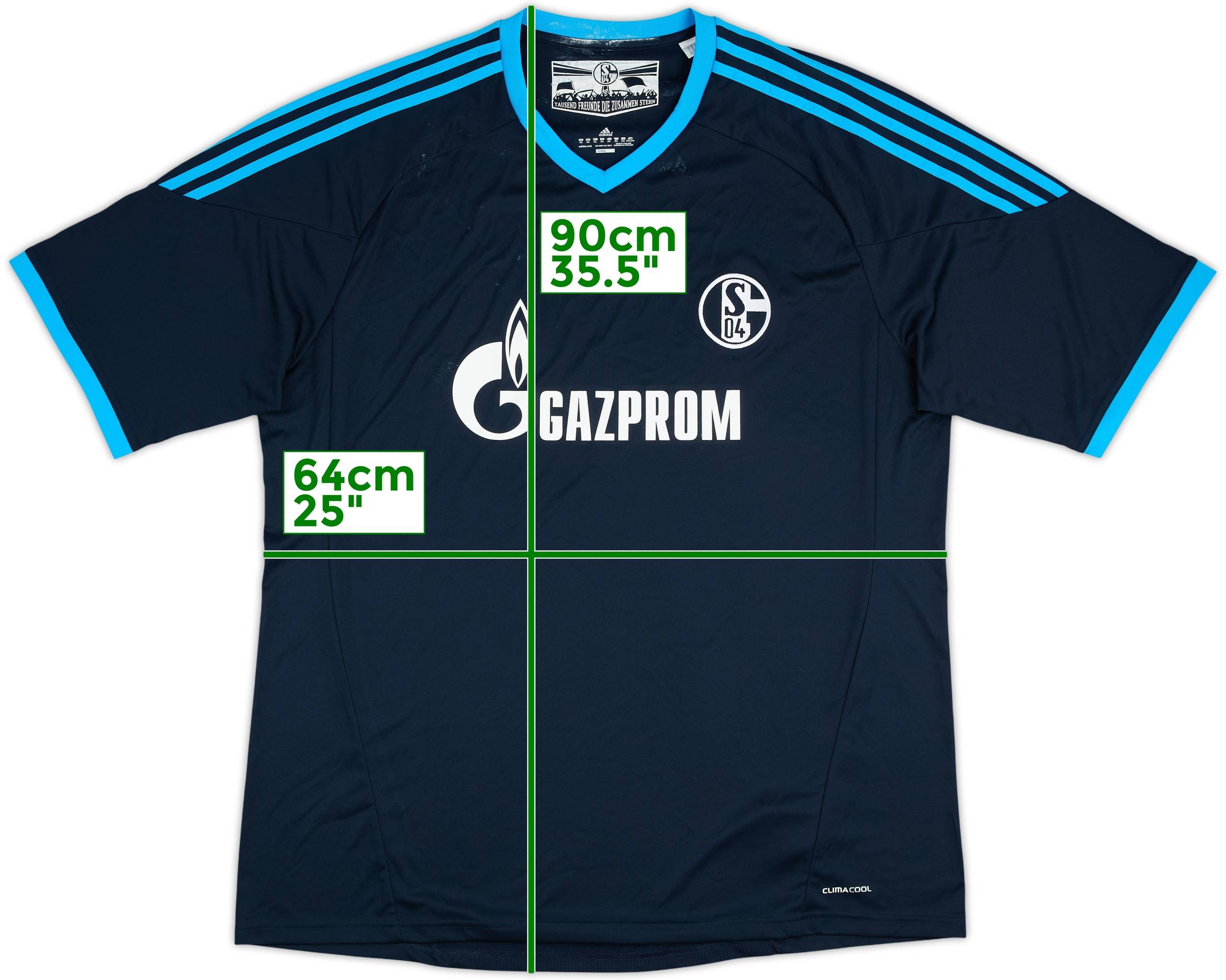 2010-12 Schalke Away Shirt - 5/10 - (3XL)