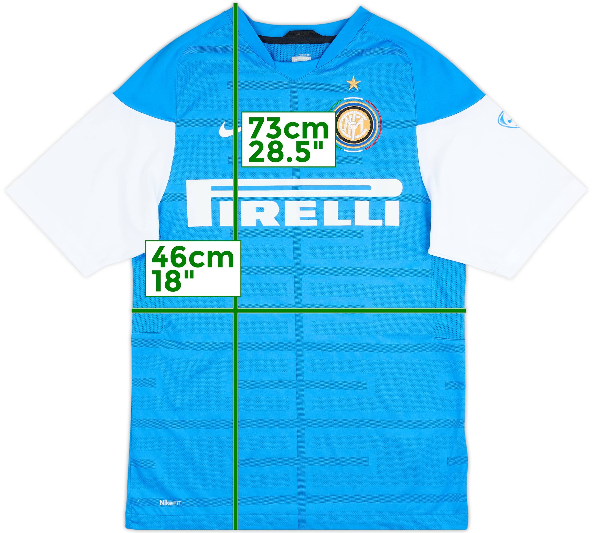 2009-10 Inter Milan Nike Training Shirt - 7/10 - (S)