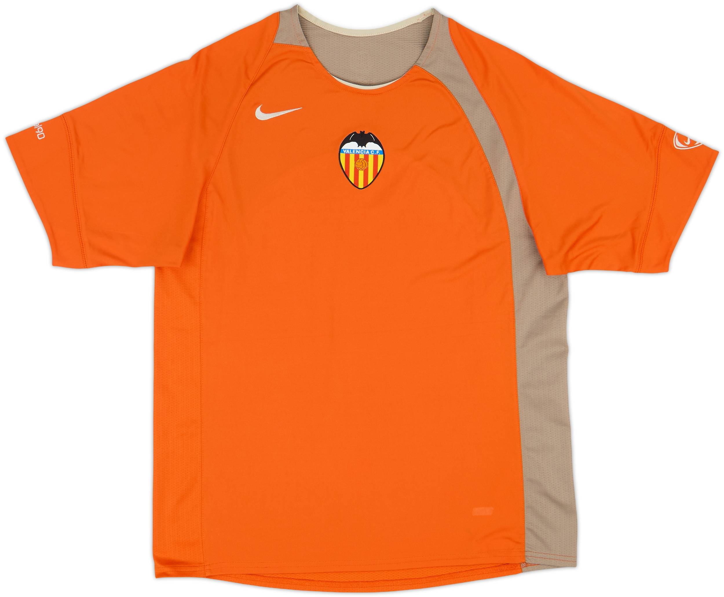 2006-07 Valencia Nike Training Shirt - 8/10 - (XL)