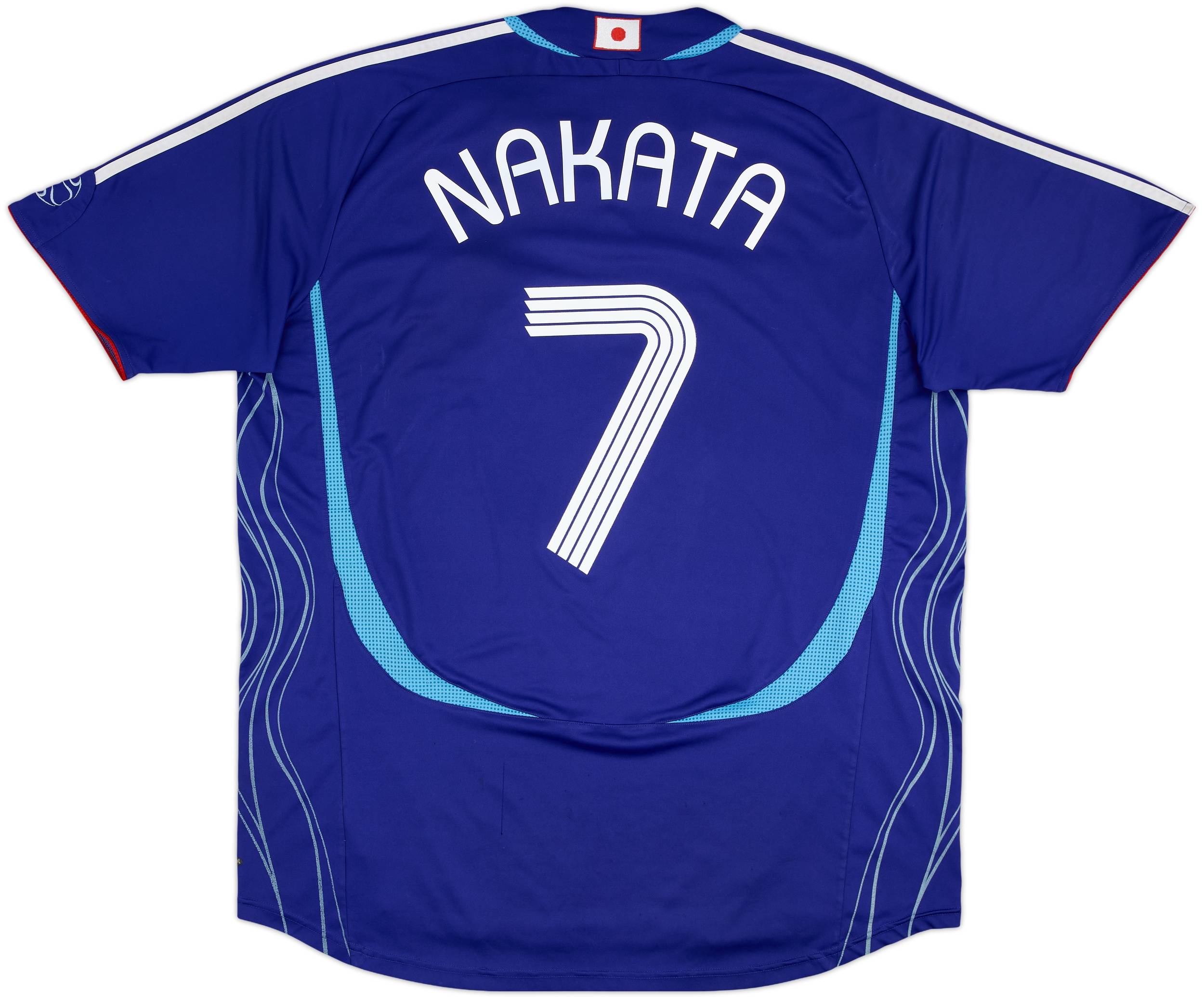 2006-08 Japan Home Shirt Nakata #7 - 5/10 - (XXL)