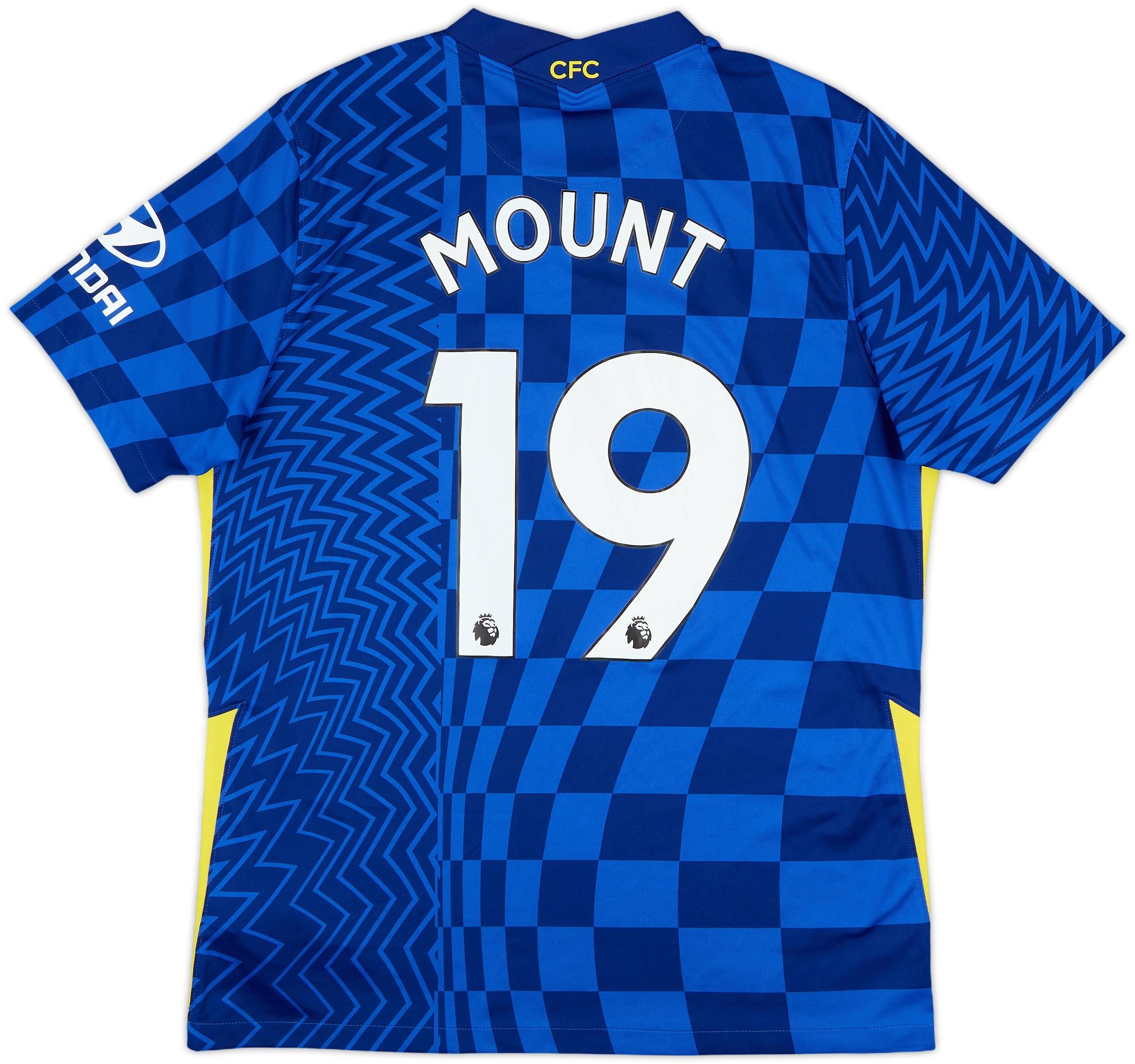 2021-22 Chelsea Home Shirt Mount #19 - 8/10 - (L)