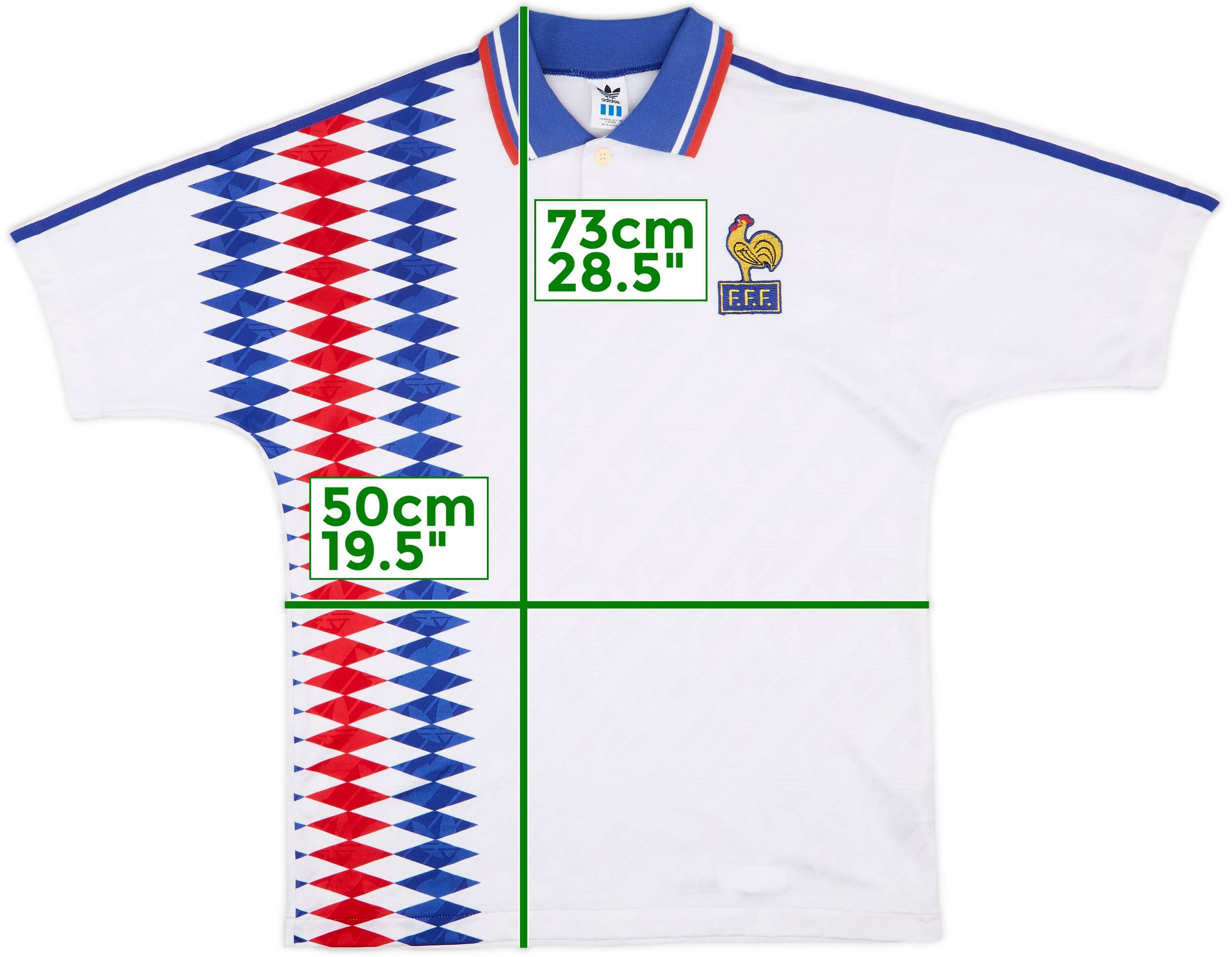 1994-96 France Away Shirt - 9/10 - (L)
