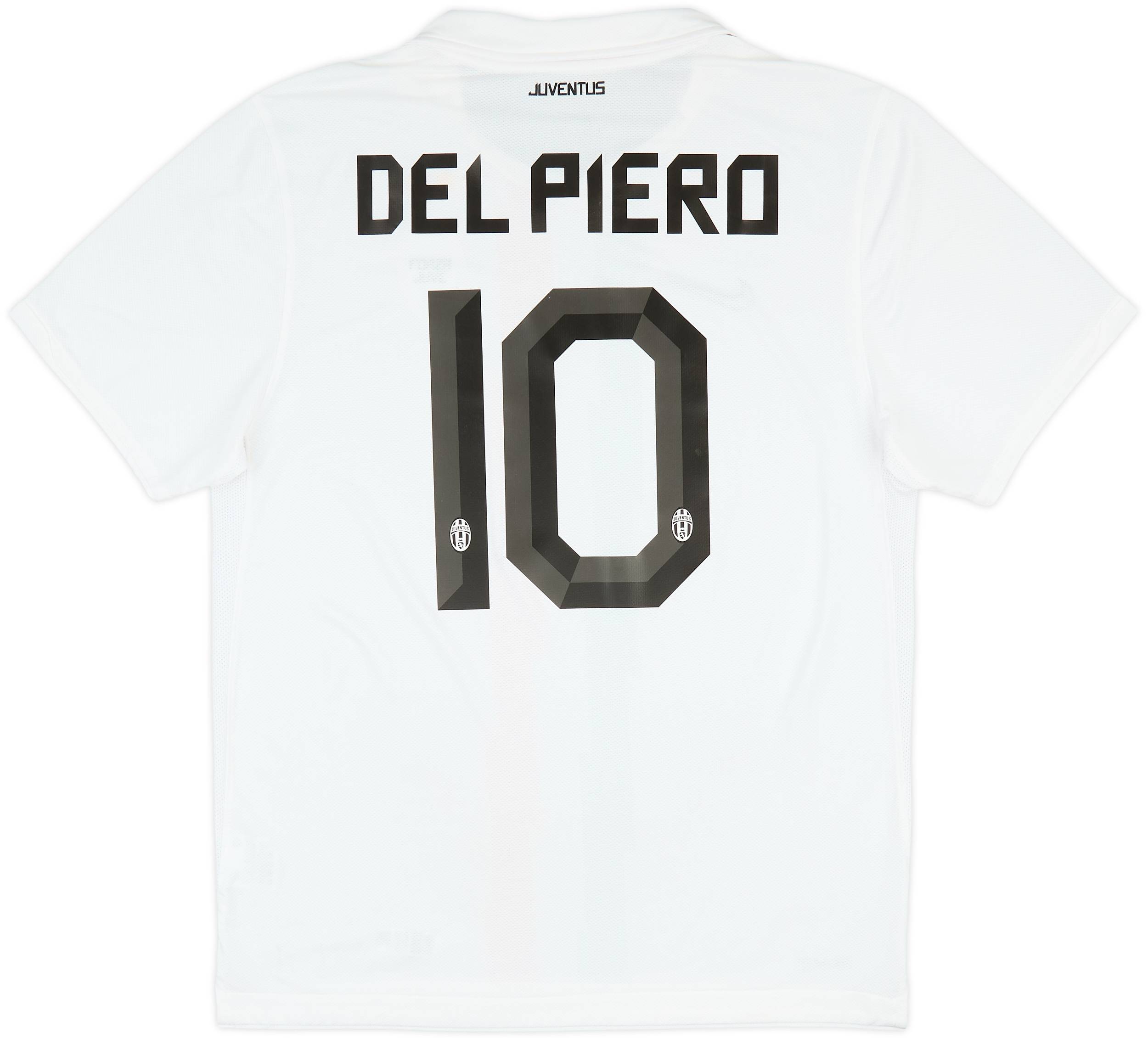 2010-12 Juventus Away Shirt Del Piero #10 - 9/10 - (L)