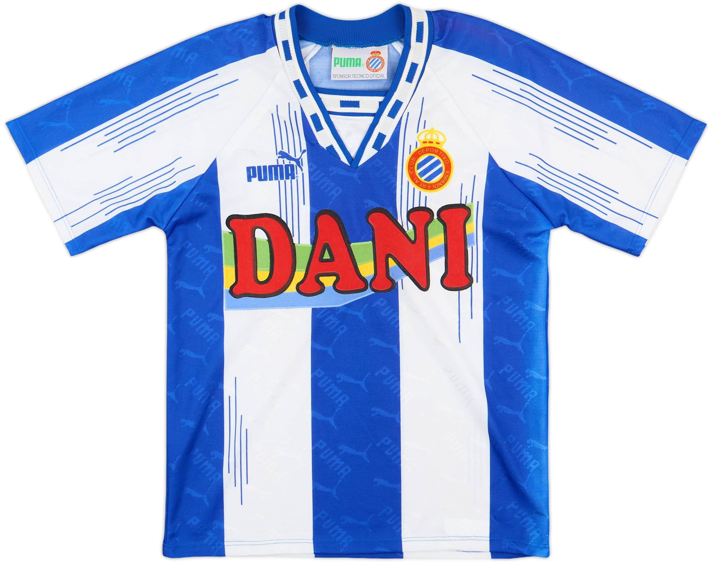 1994-95 Espanyol Home Shirt - 9/10 - (S)