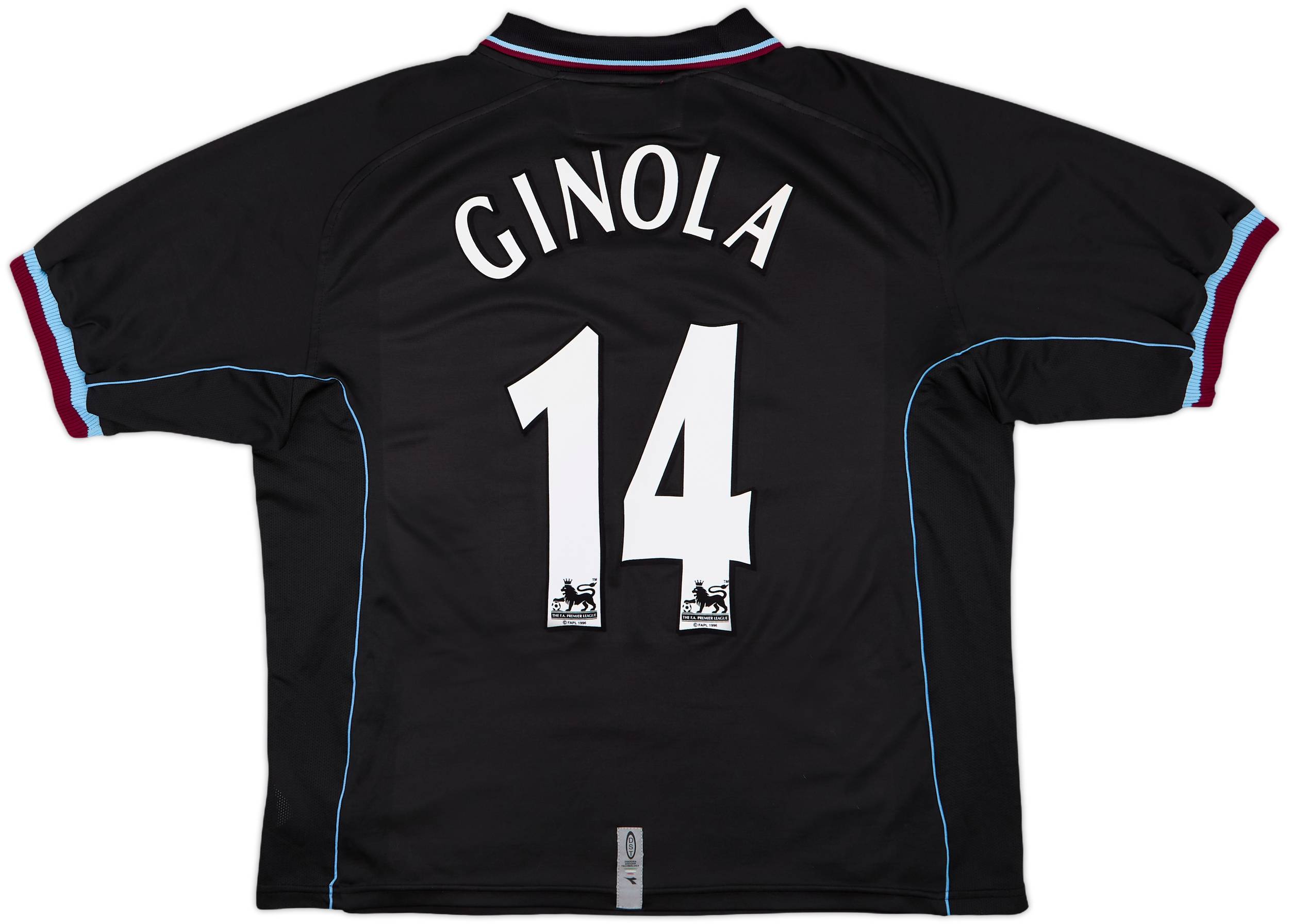 Aston Villa 2000-01 Away Shirt L アストンビラ 2000-01 Aston Villa Away Shirt Ginola #14 - 10/10 - (L)