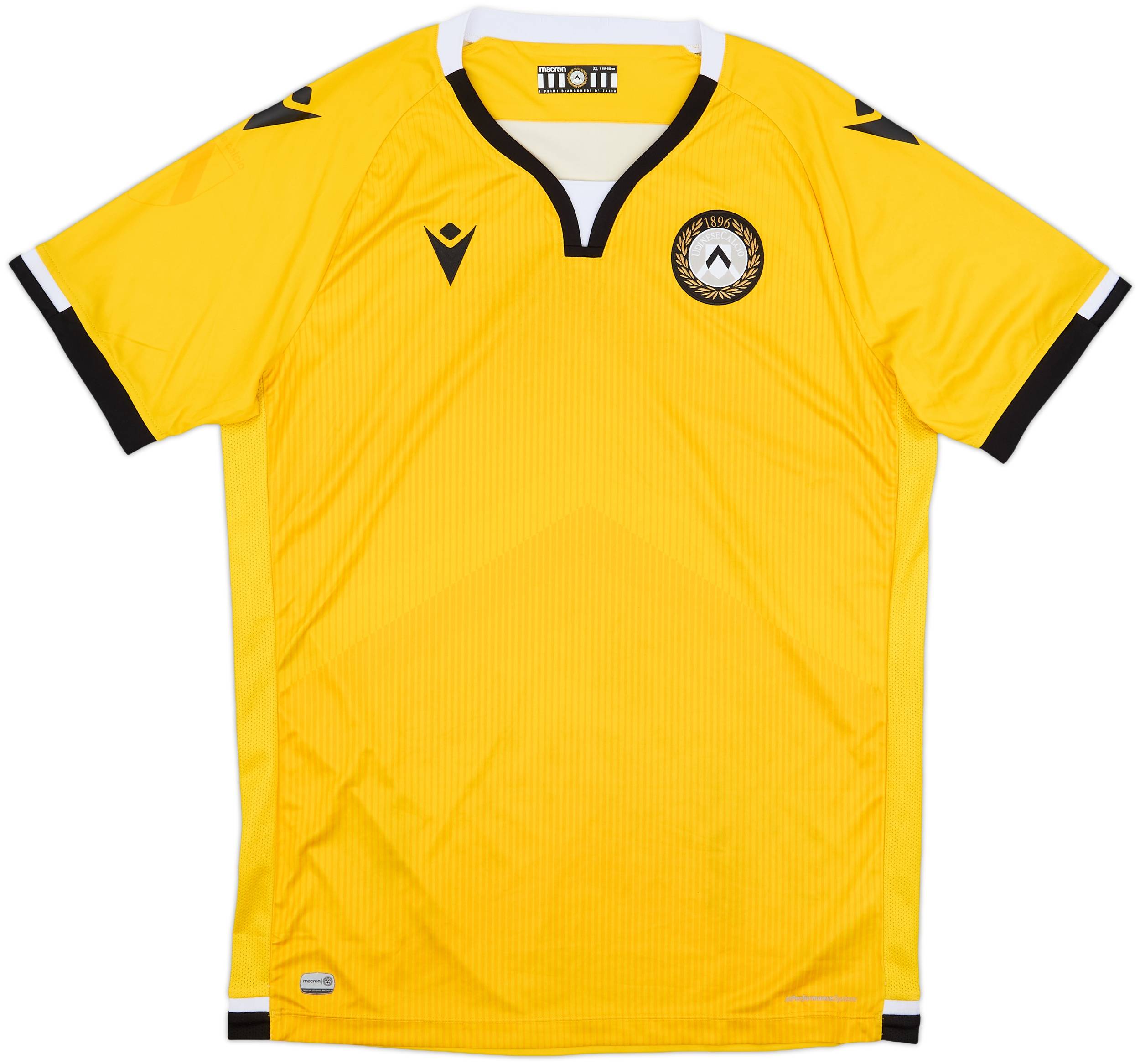 Third Kit Macron Udinese 2020-21 Udinese Third Shirt 7/10 (XL)