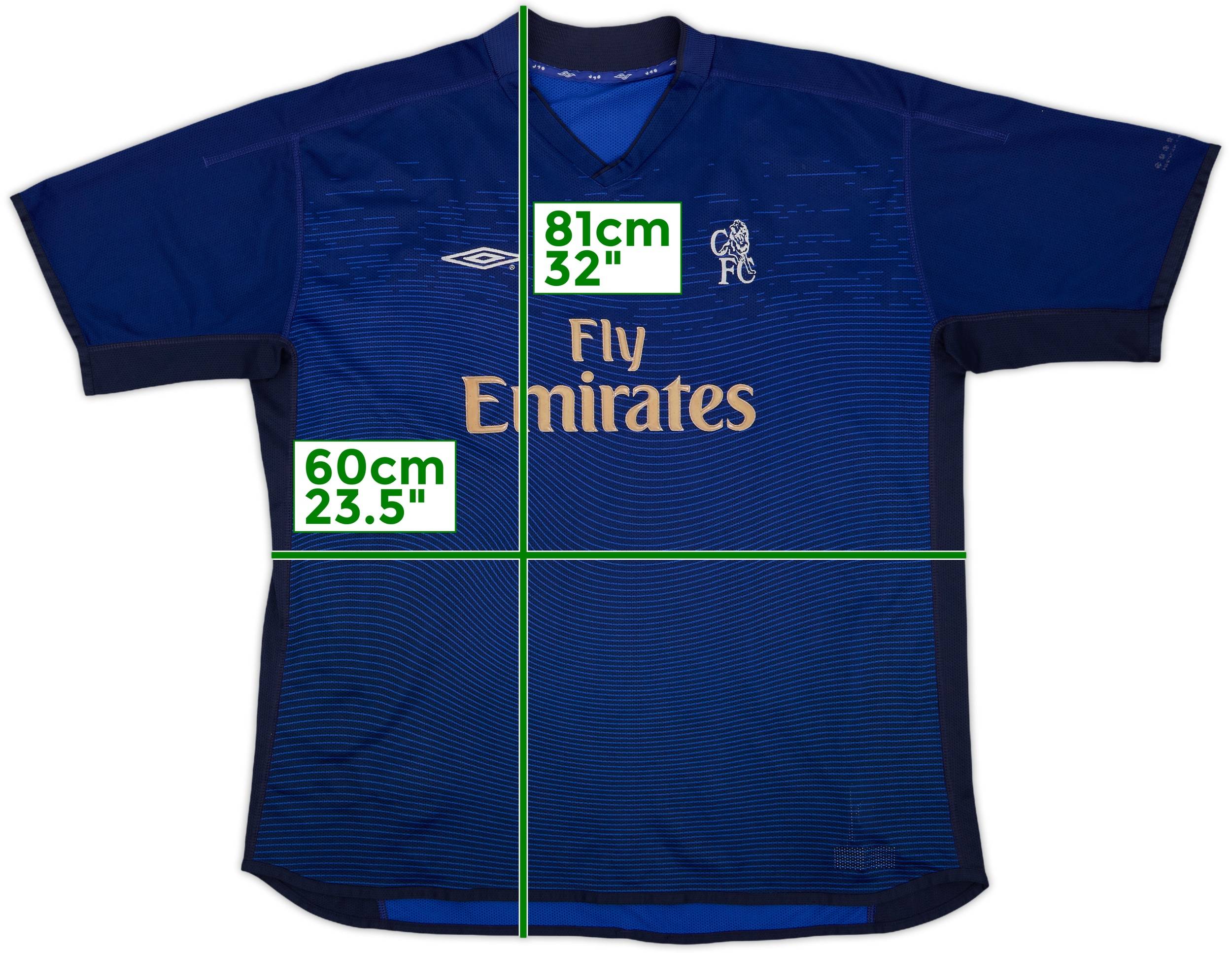 Chelsea FC Umbro トレーニングウェア XL ネイビー 2003-04 Chelsea Umbro Training Shirt - 7/10 - (XXL)