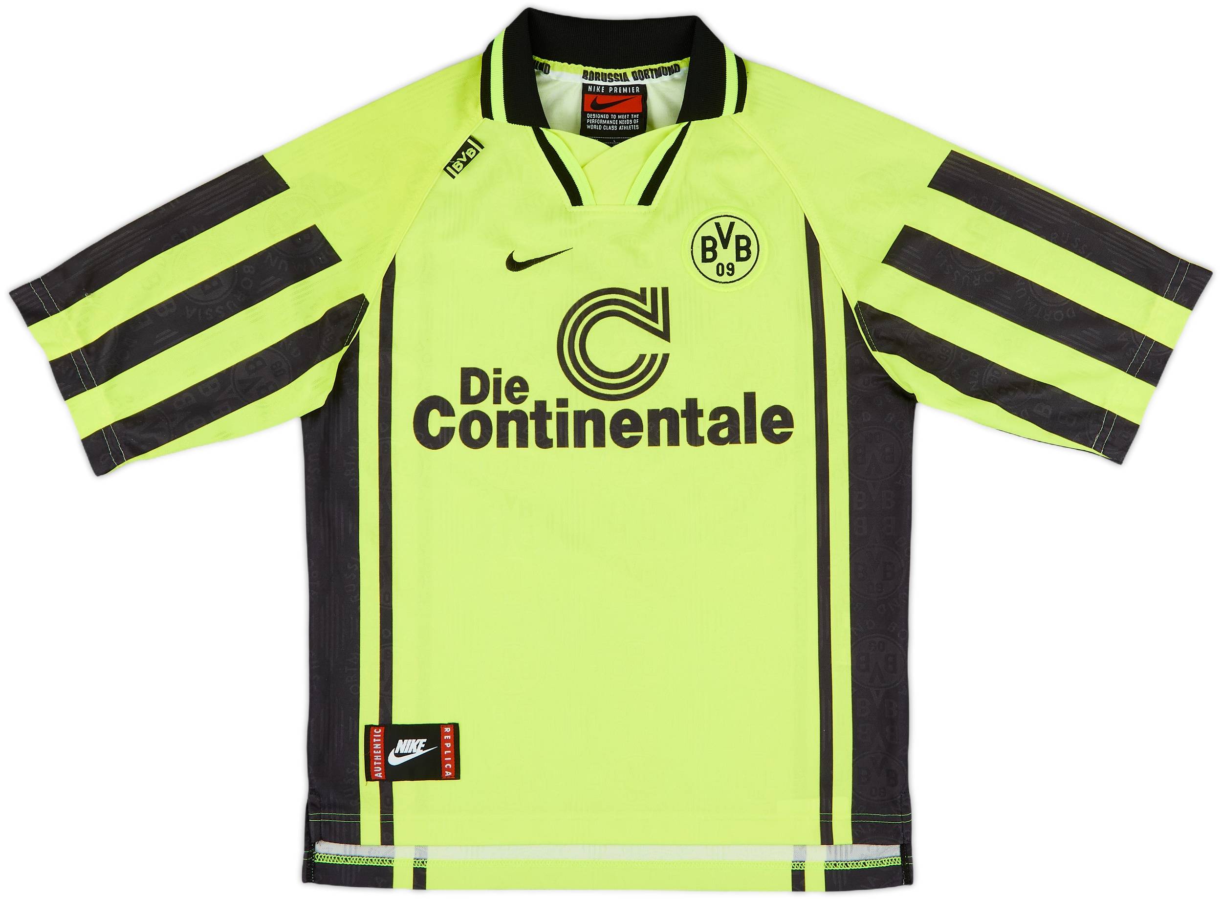 Dortmund 97 sammer ザマー  ユニフォーム NIKE Dortmund 97 sammer ザマー Home ユニフォーム NIKE 1996/97