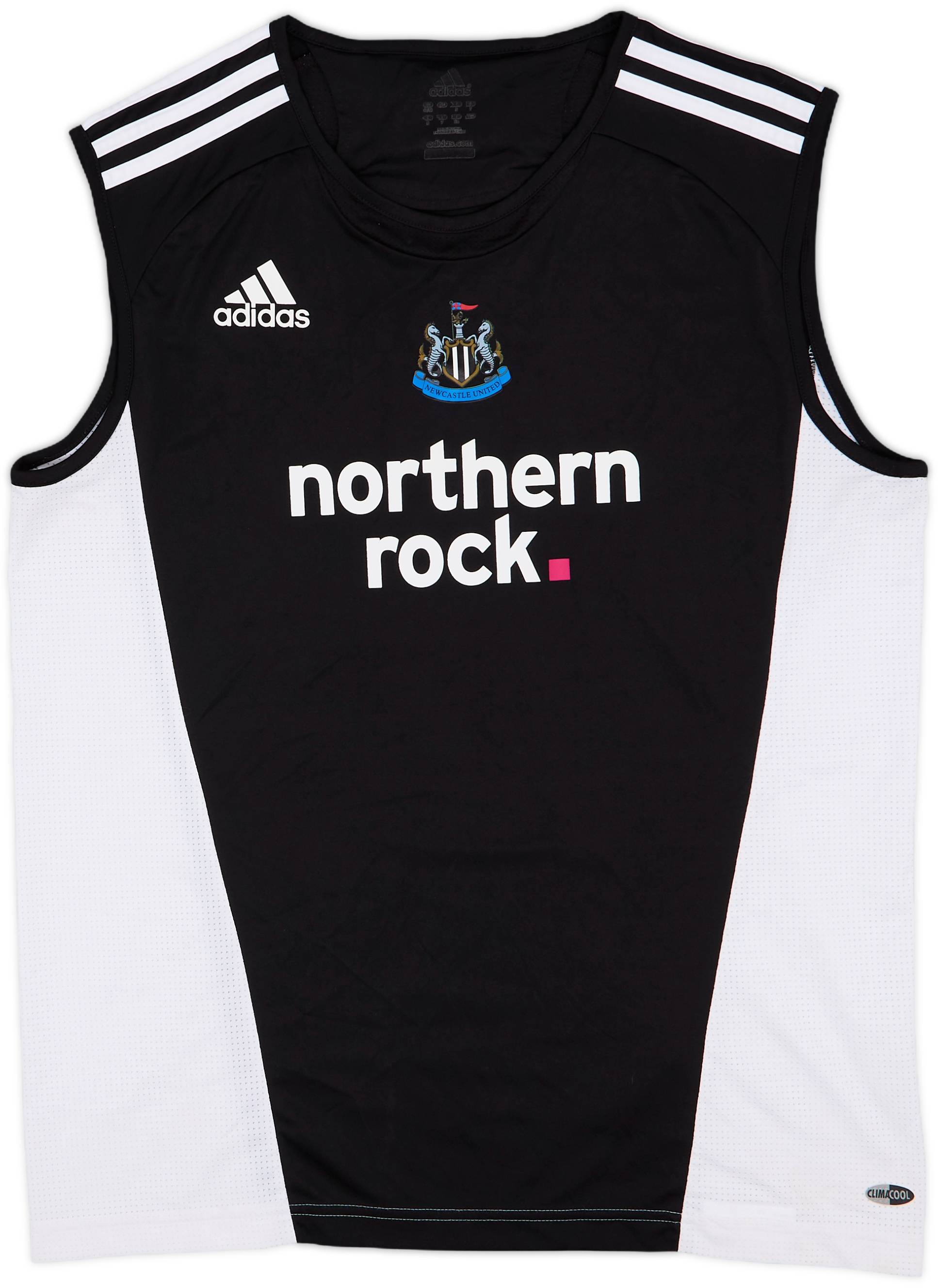2008-09 Newcastle United adidas Training Vest - 8/10 - (L)