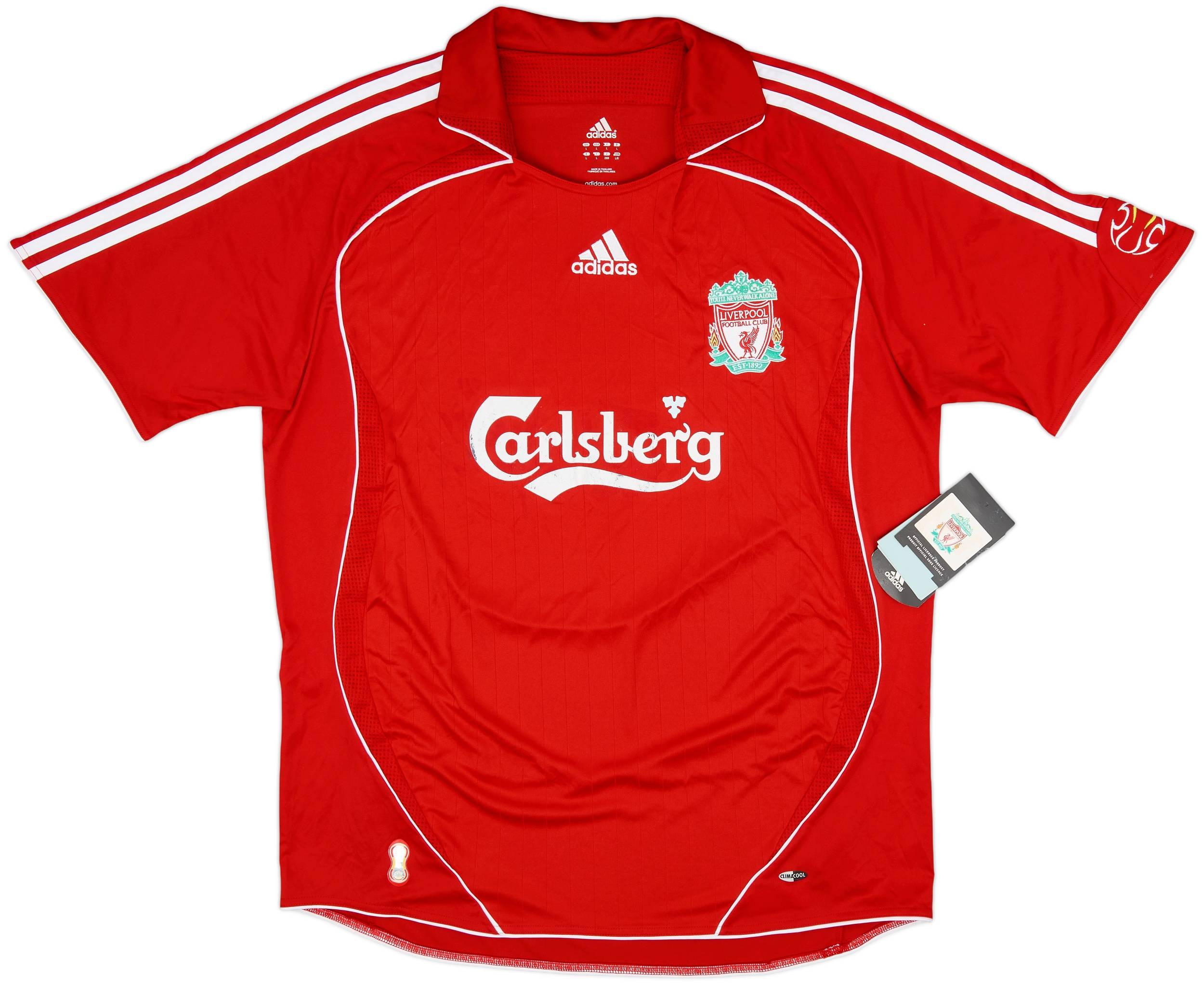 リバプール ALONSO 14 シャツ 2006-08 Liverpool Home Shirt Alonso #14
