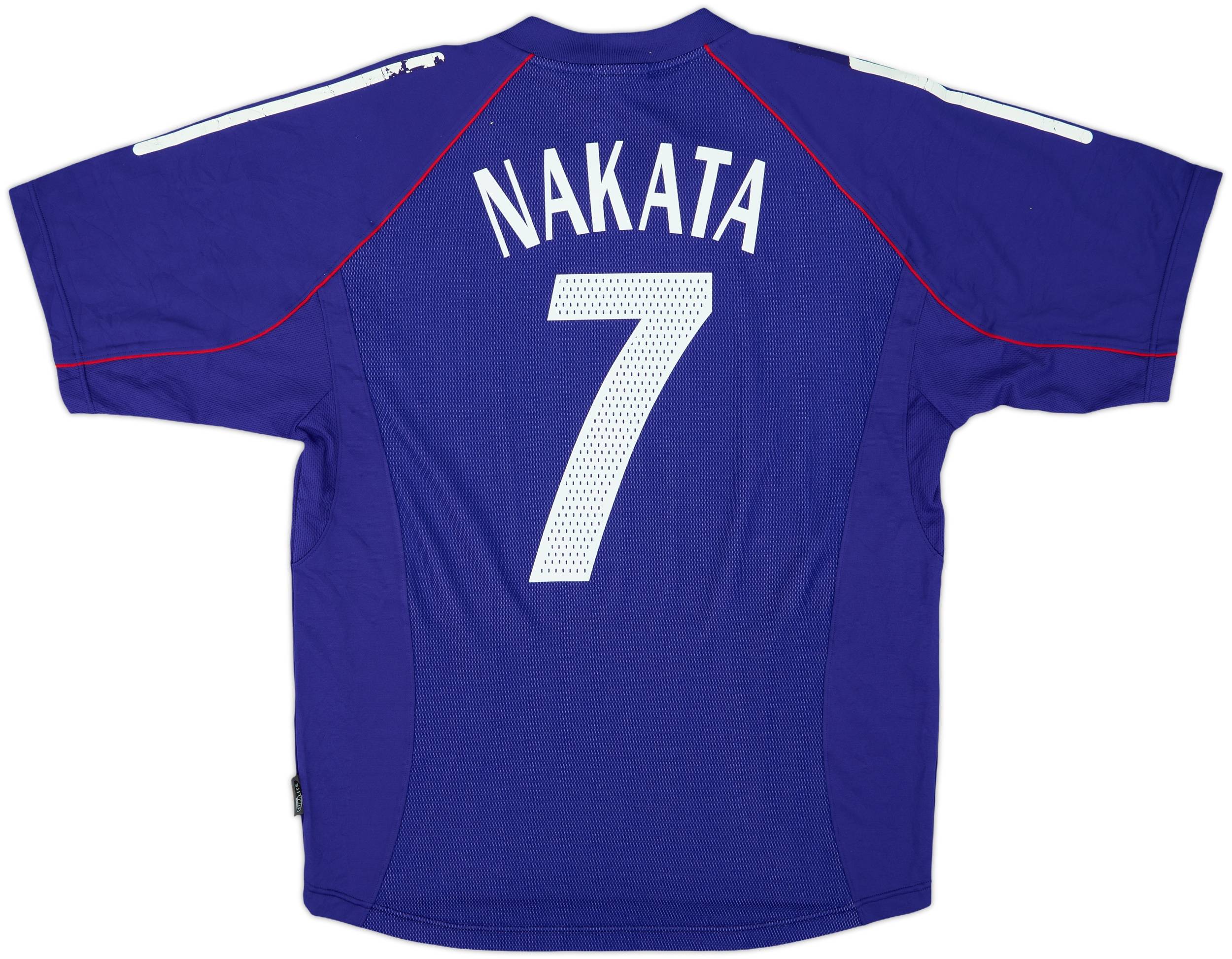 2002-04 Japan Home Shirt Nakata #7 (L)