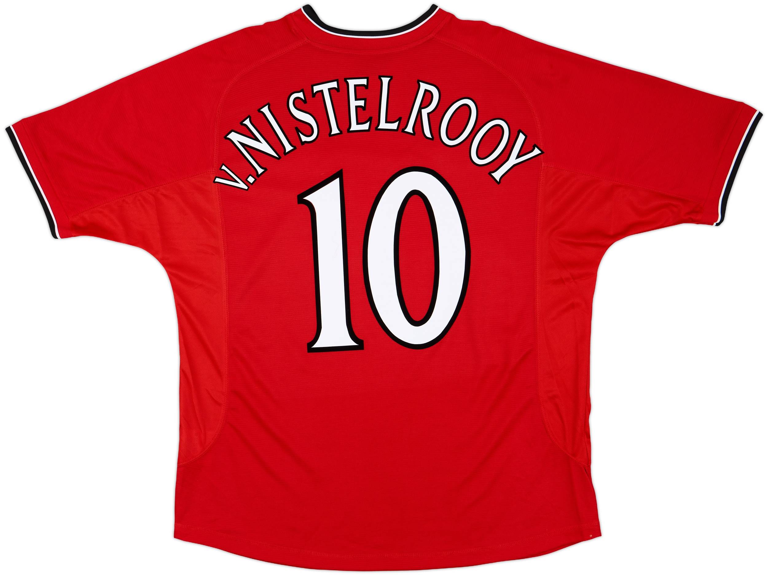 2000-02 Manchester United Home Shirt V.Nistelrooy #10 - 8/10