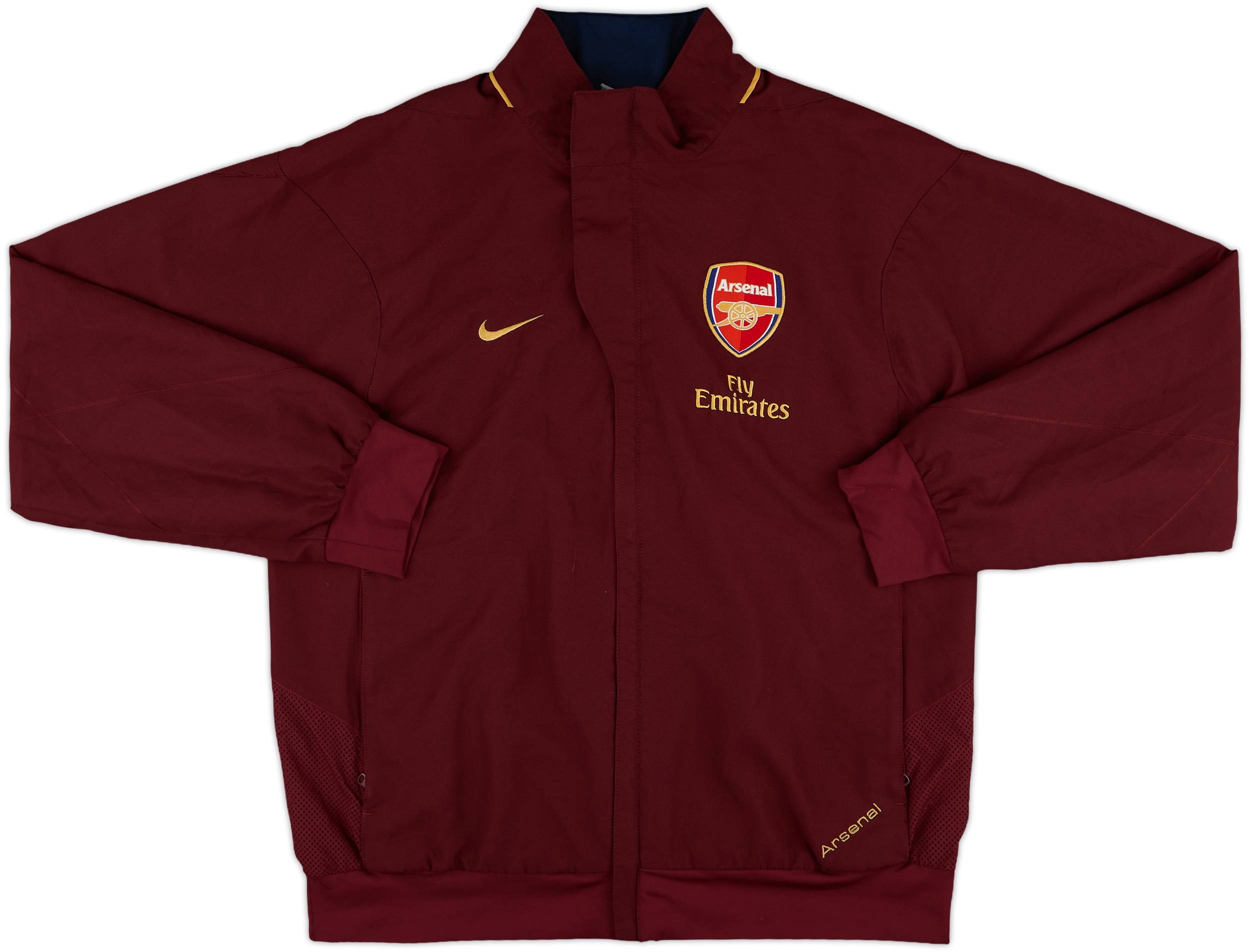 【激レア】アーセナル　ジャケット 00's arsenal NIKE 00s NIKEナイキ Arsenal Fly Emirates アーセナル刺繍 トラック