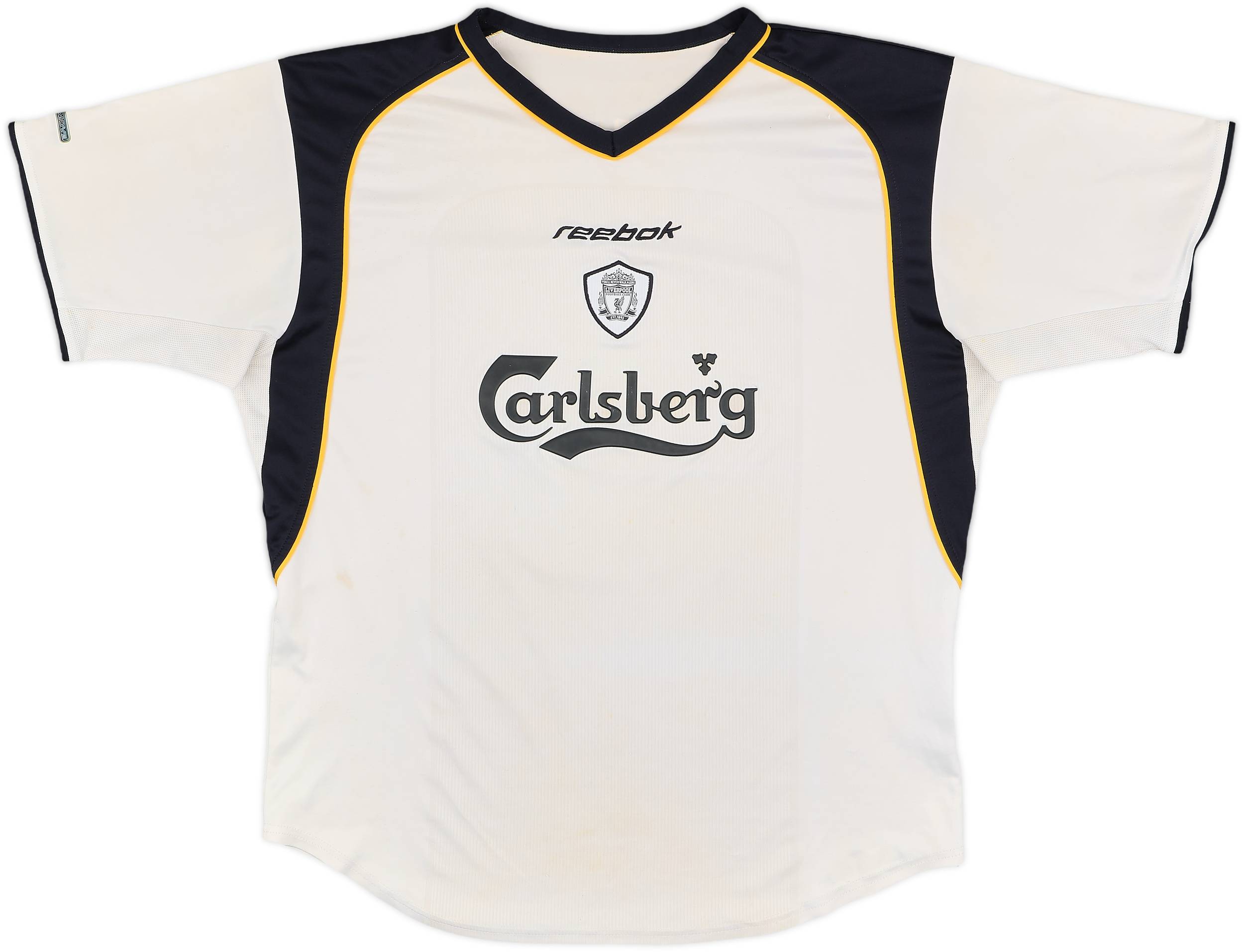リヴァプール シャツ オーウェン 10番　リーボック LIVERPOOL 2001 2002 2003 AWAY FOOTBALL SHIRT #10 OWEN REEBOK